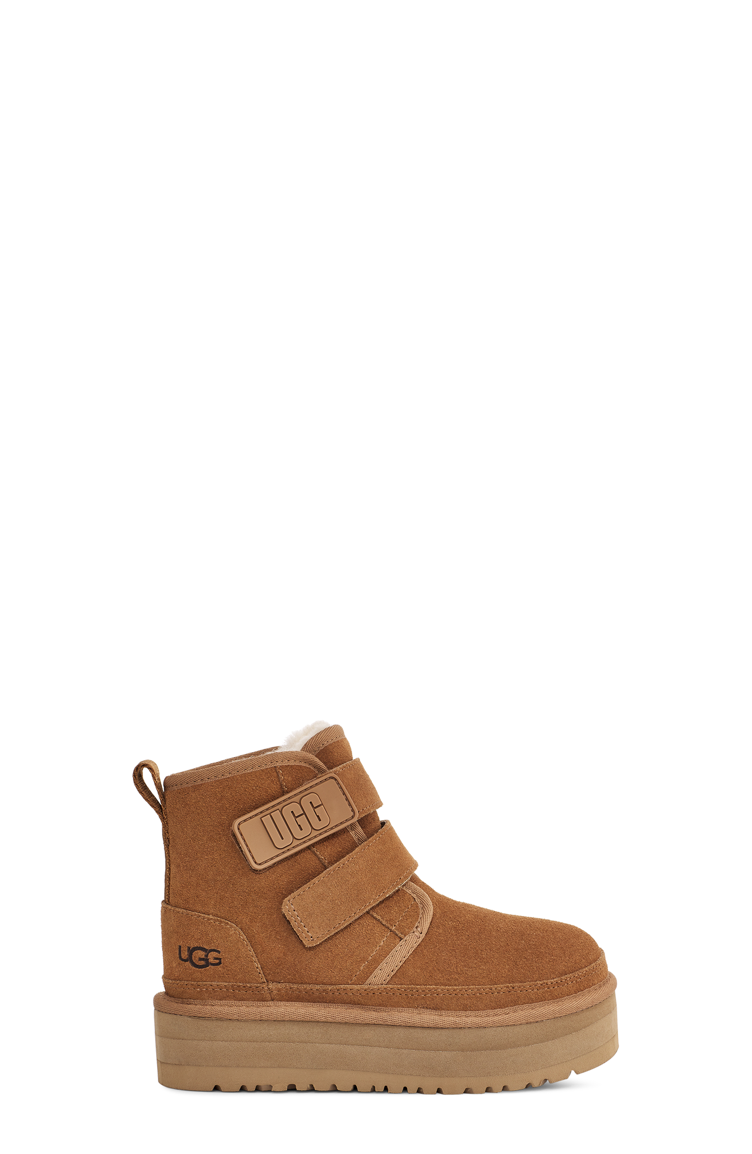 UGG Botte à plateau Neumel pour Grand Enfant in Brown, Taille 32.5, Cuir