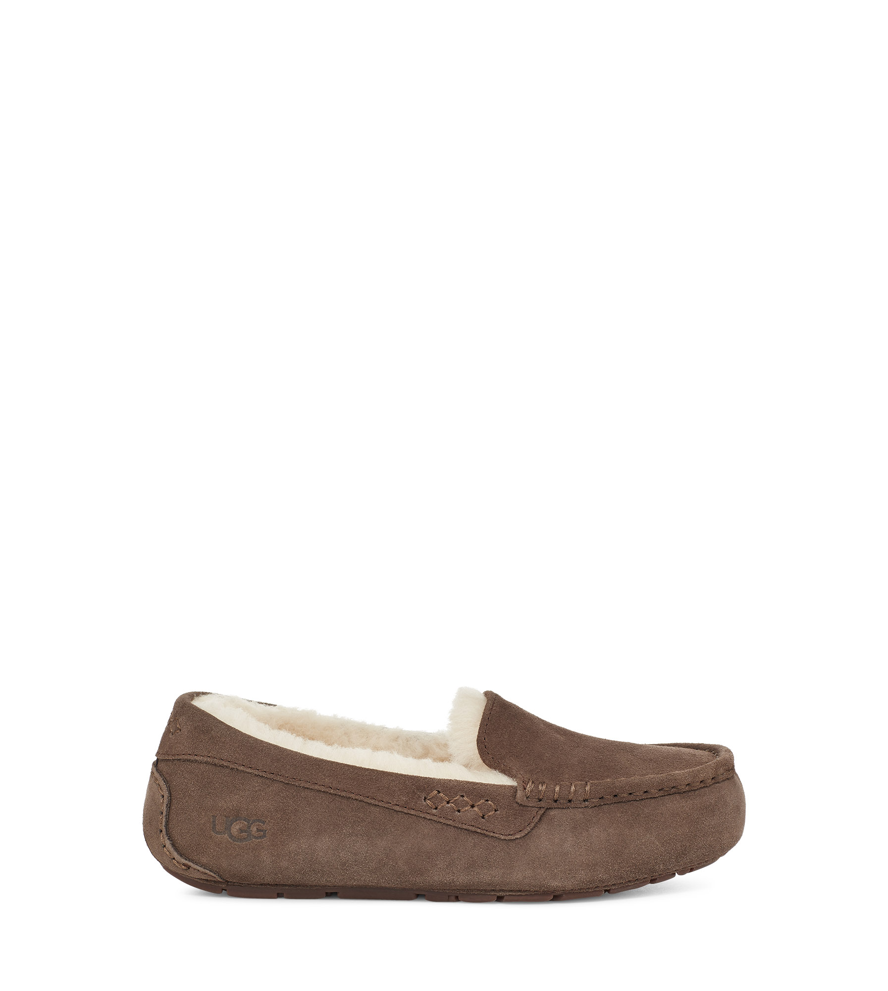 UGG Ansley Chaussons pour Femme in Brown, Taille 36, Suède