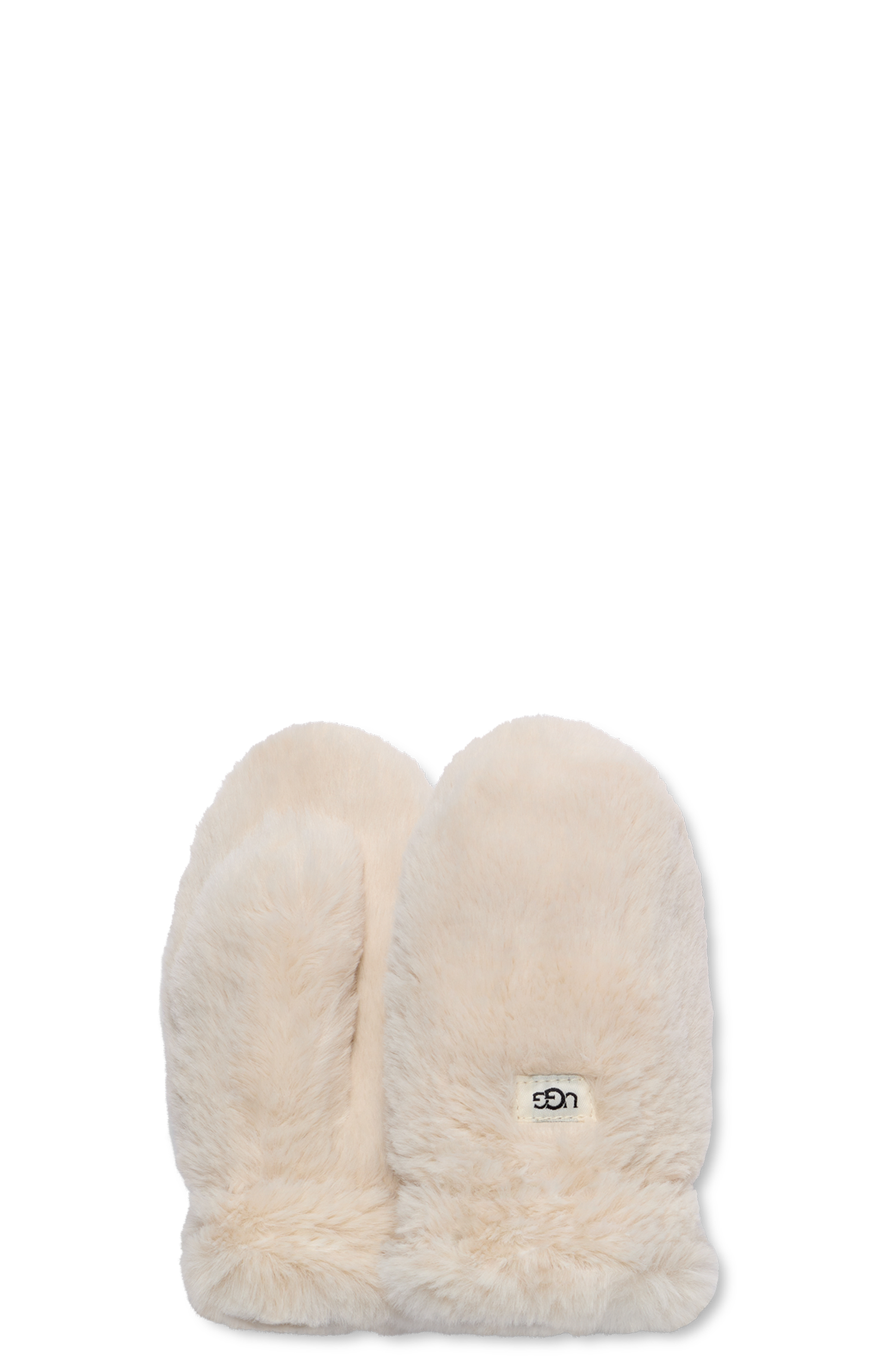 UGG K Faux Fur Mitten in Nimbus, Taille 2/4 YRS