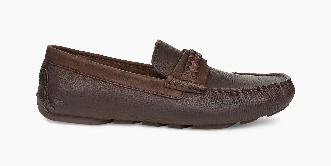 UGG Henrick Leather Braid Moccasin for Men UGG®