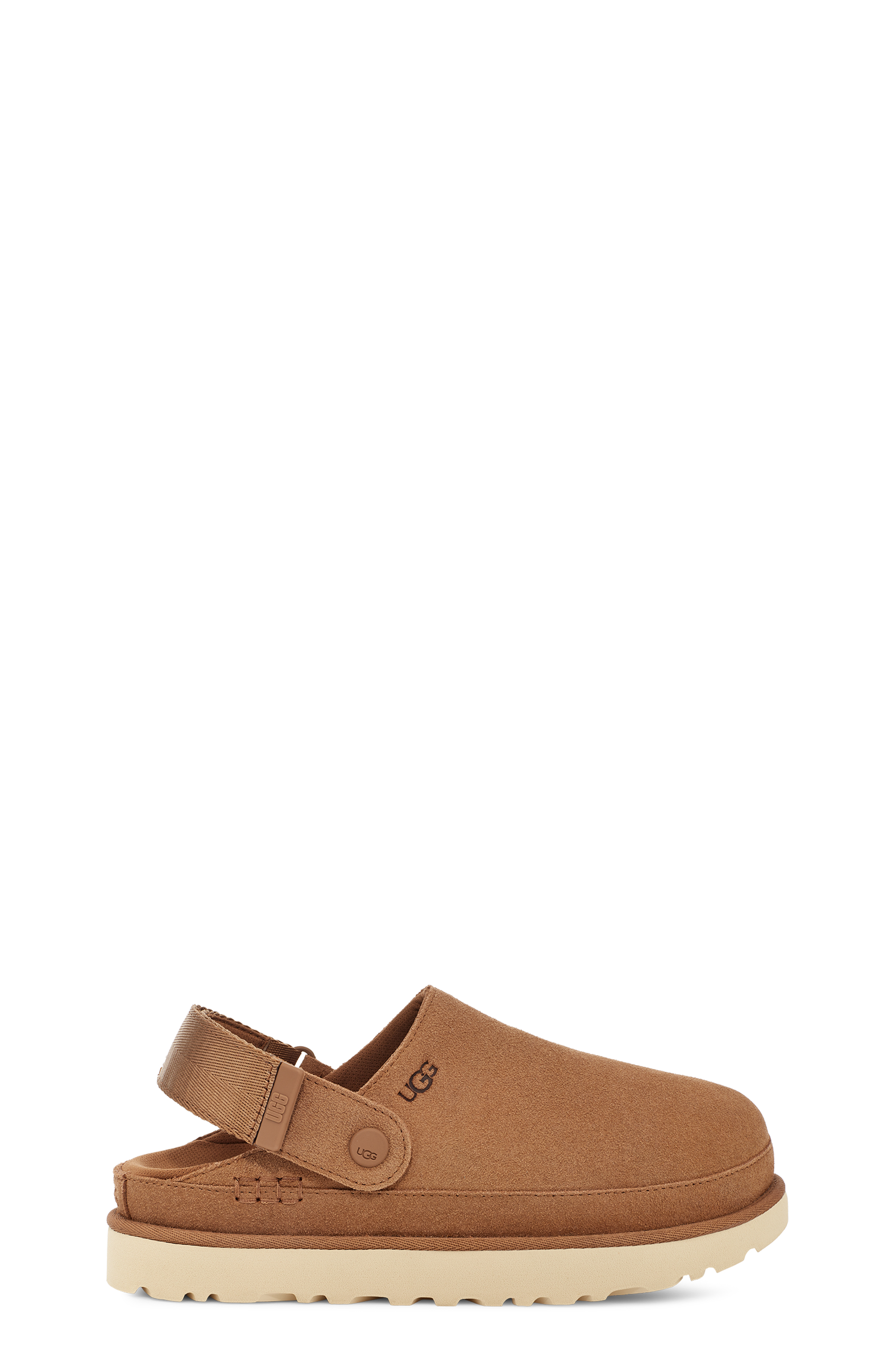 UGG Sabot Goldenstar pour Femme in Brown, Taille 43, Suède