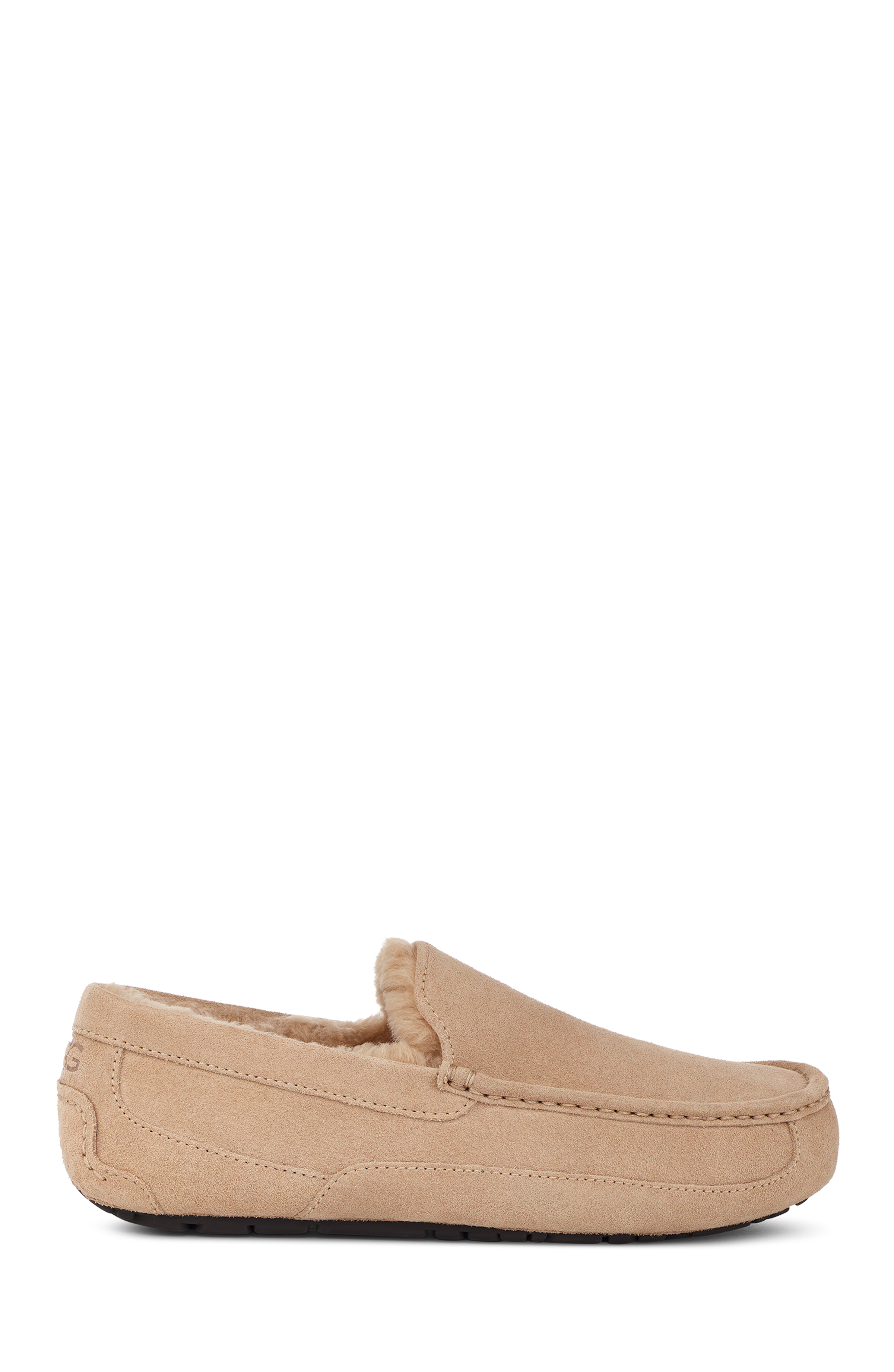 UGG Ascot Chaussons pour Homme in Beige, Taille 42, Suède