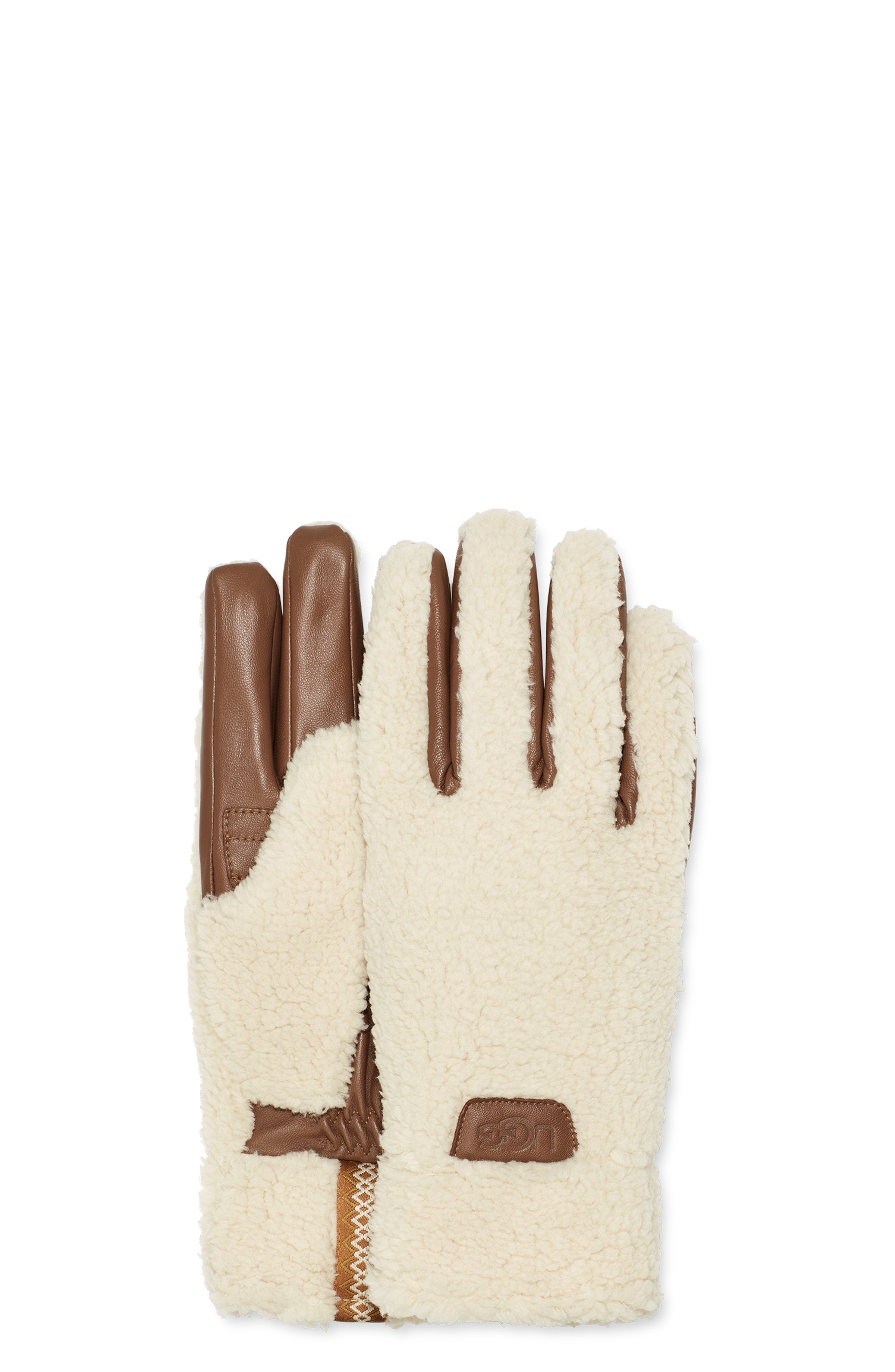 UGG M Sherpa Glove in Cream