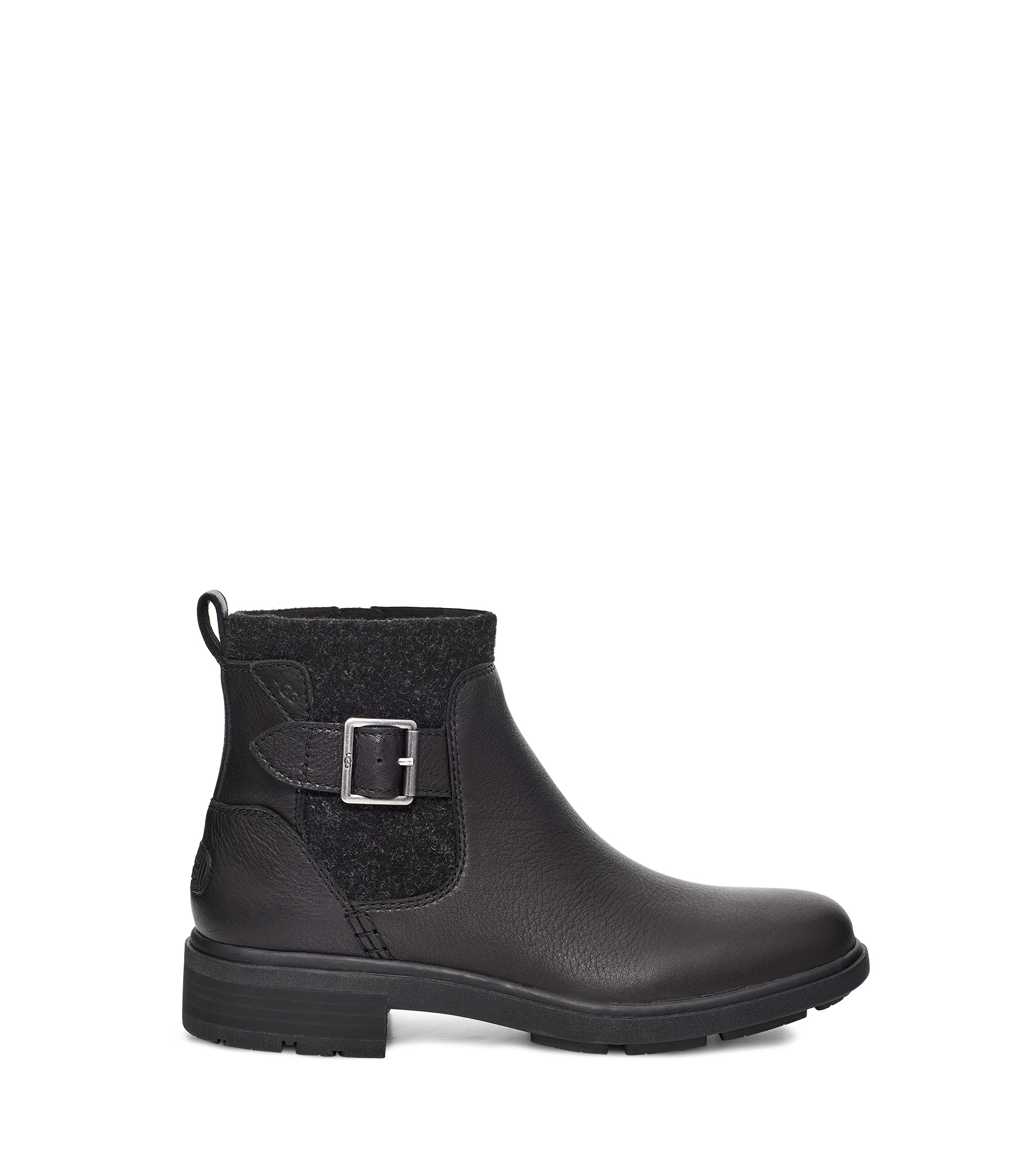 UGG Bottes Harrison Moto pour Femme in Black, Taille 37