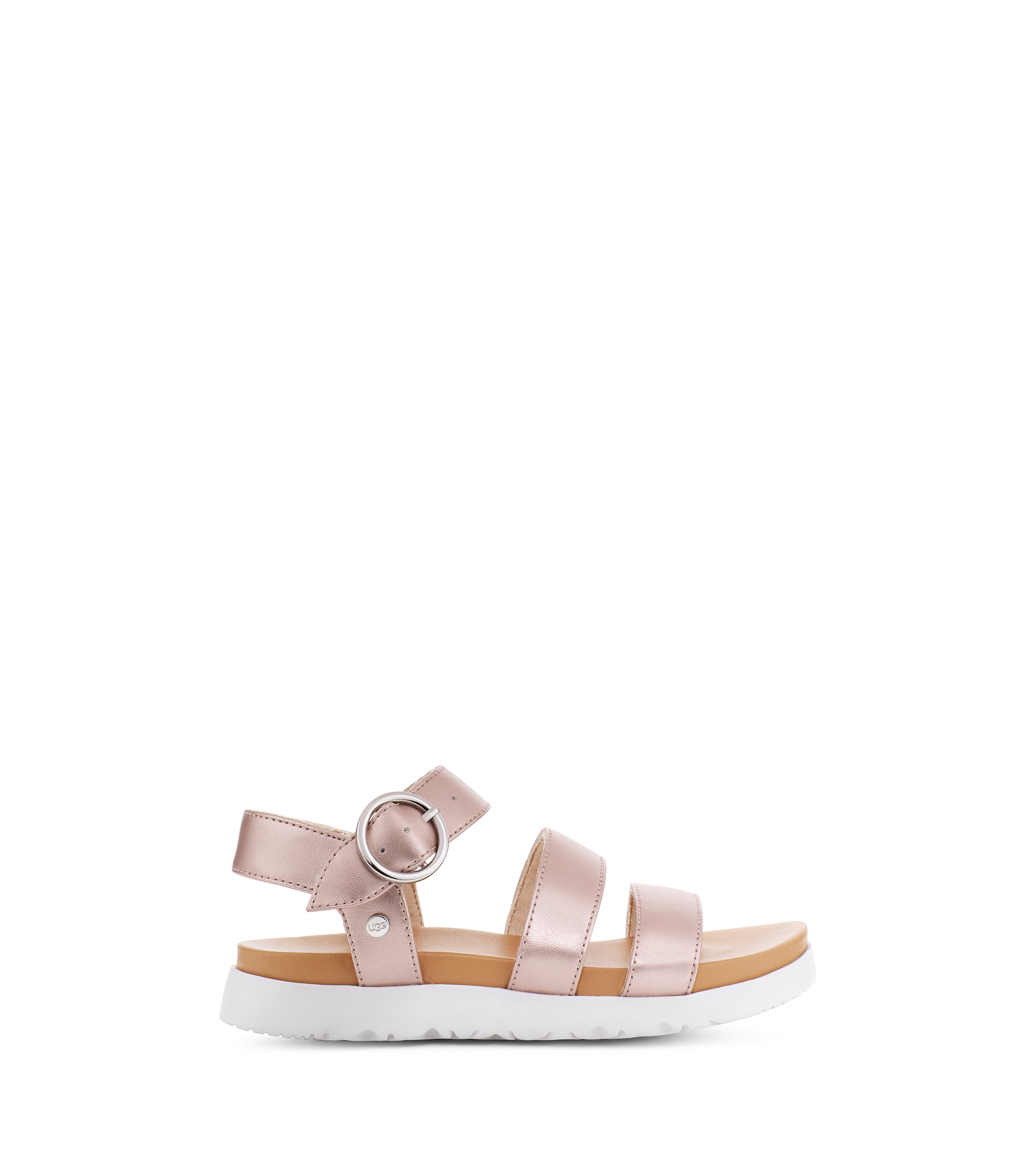 UGG Leedah Sandales pour Bébé in Rose Gold Metallic, Taille 35, Synthétique