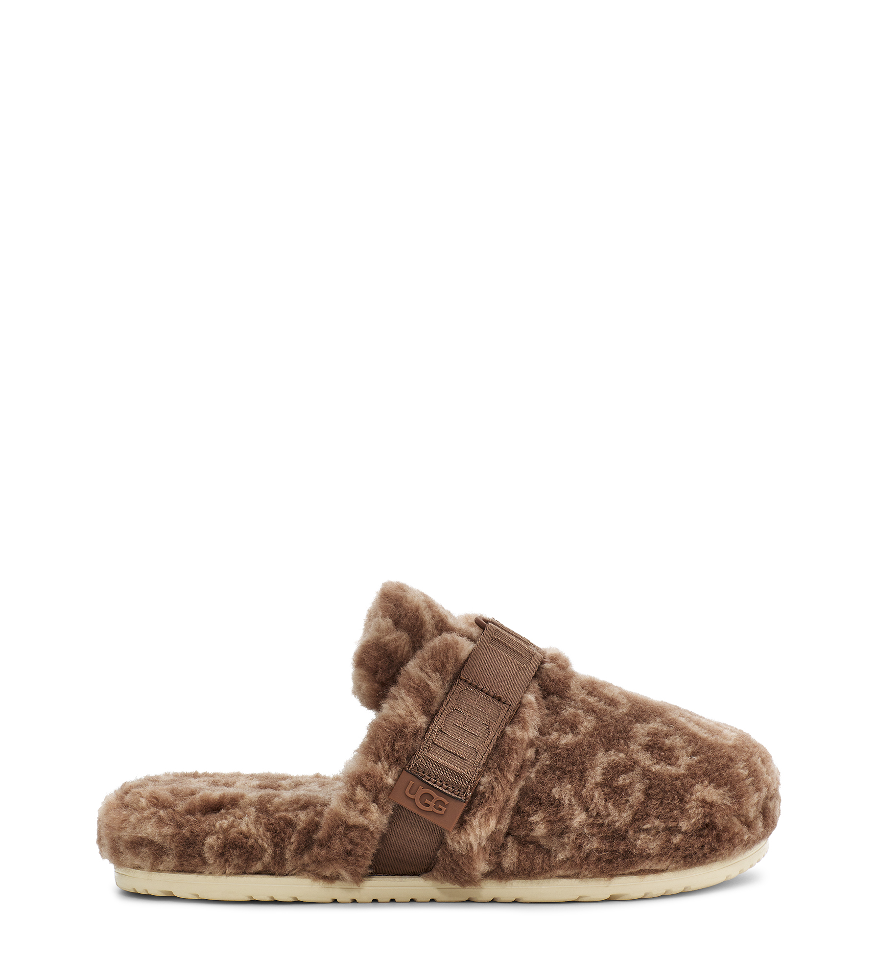 UGG M Fluff It Pop in Chestnut/Stout, Taille 43