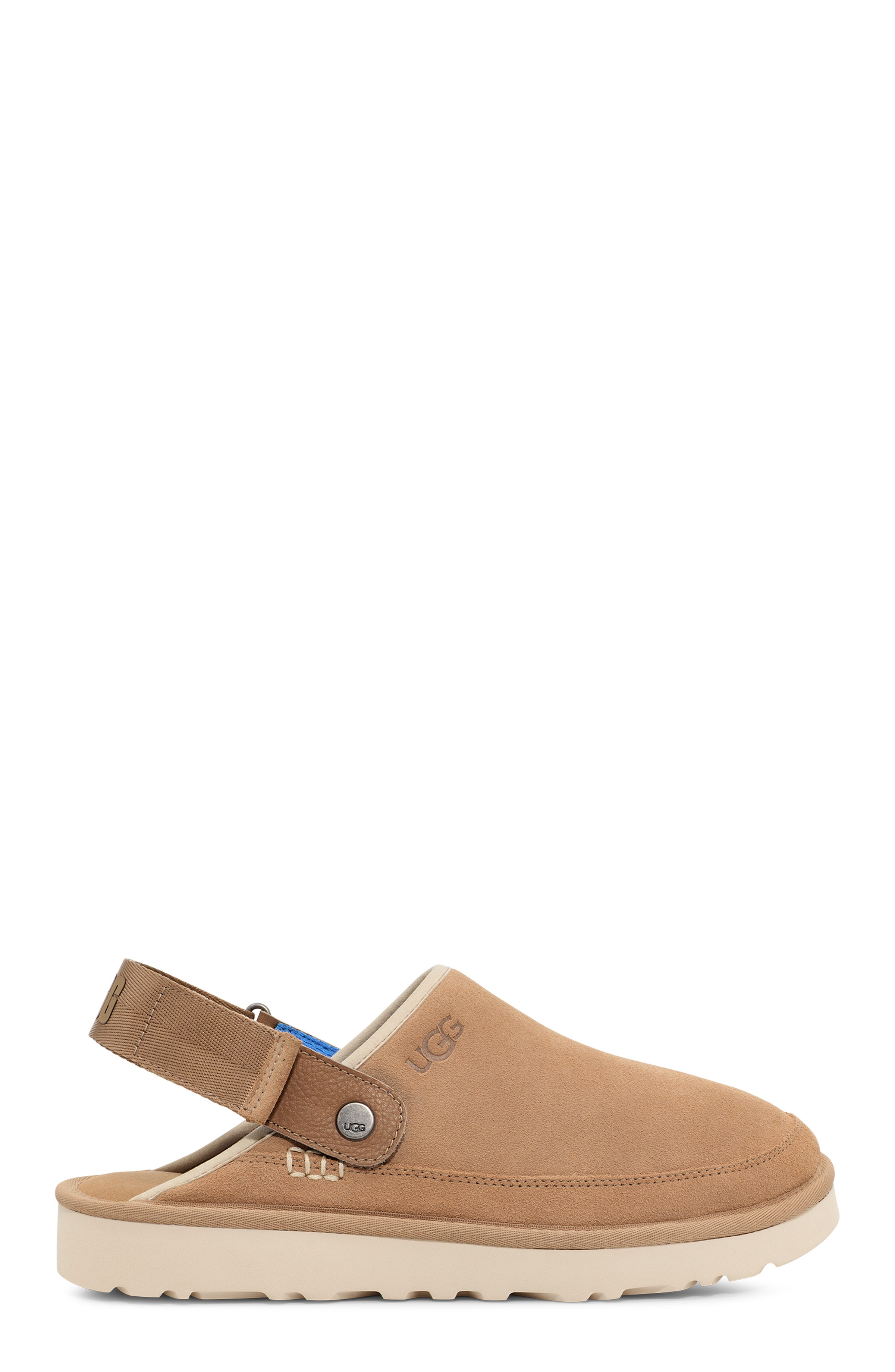 UGG Sabot Goldencoast pour Homme in Sand/Santorini, Taille 43, Suède