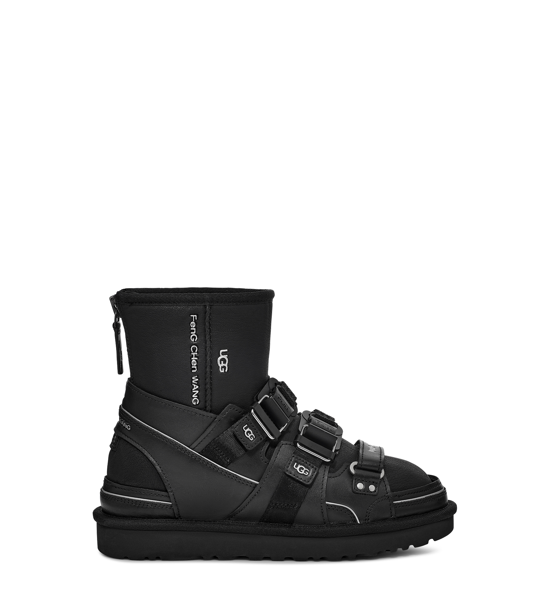 Ugg X Feng Chen Wang Sandal in Black, Maat 37