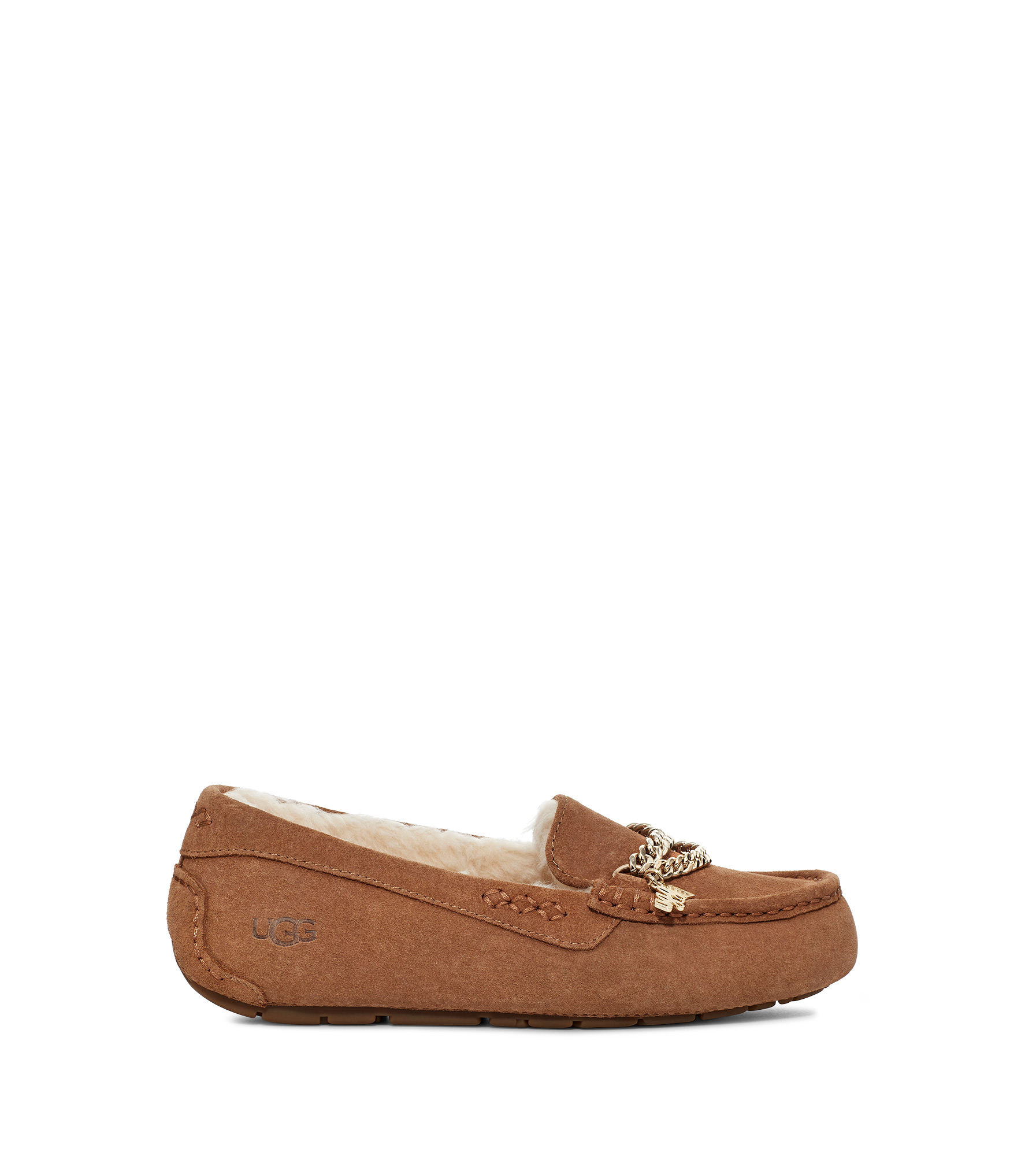 UGG Ansley Chain Loafer in Brown, Taille 39