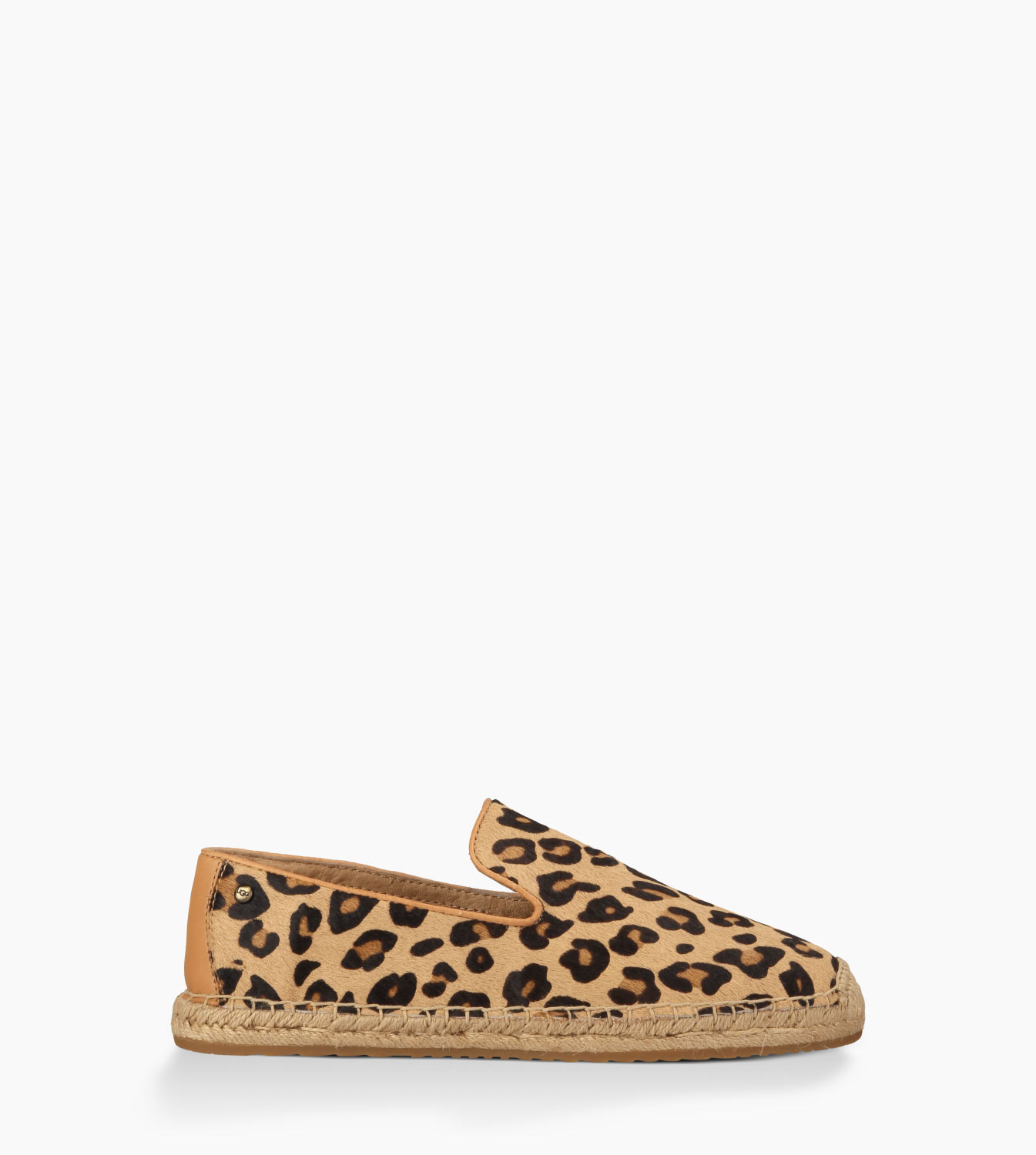 UGG® Sandrinne Calf Hair Leopard Loafer for Women UGG® UK