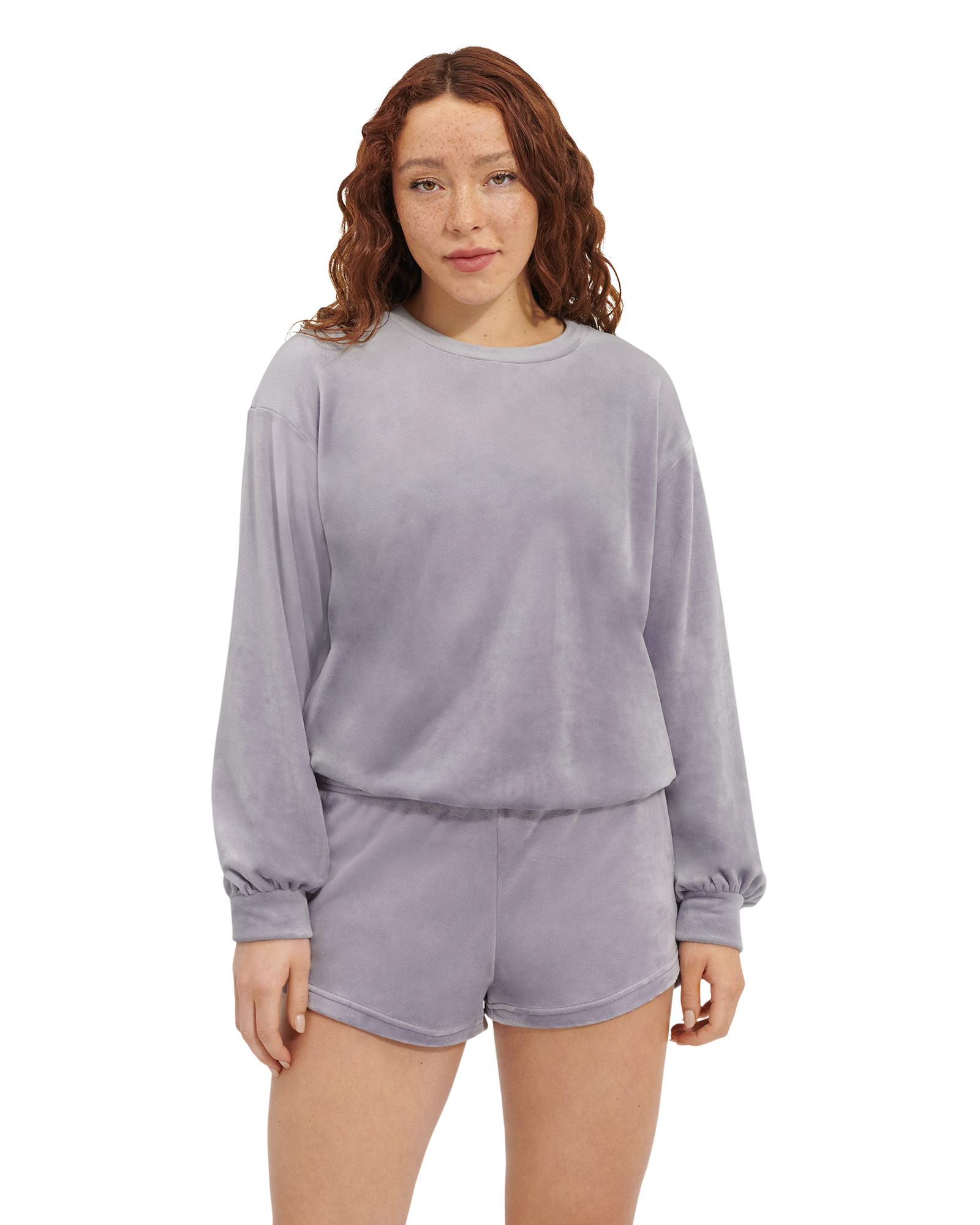 UGG Ensemble pyjama Shanara pour Femme in Cloudy Grey, Taille L, Polyester