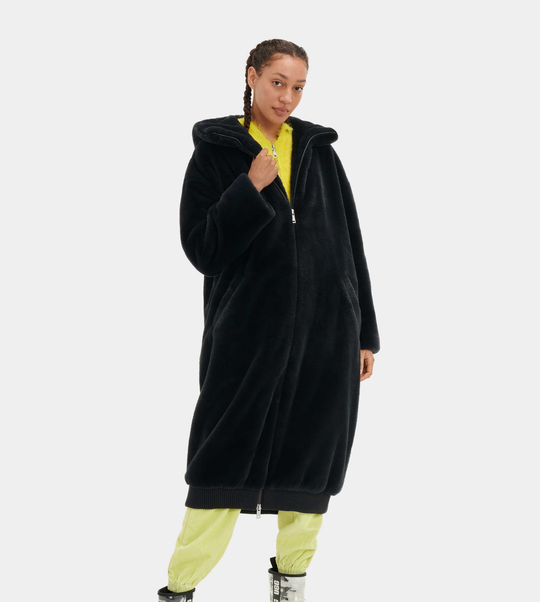 UGG® Koko Oversized Faux Fur Coat for 