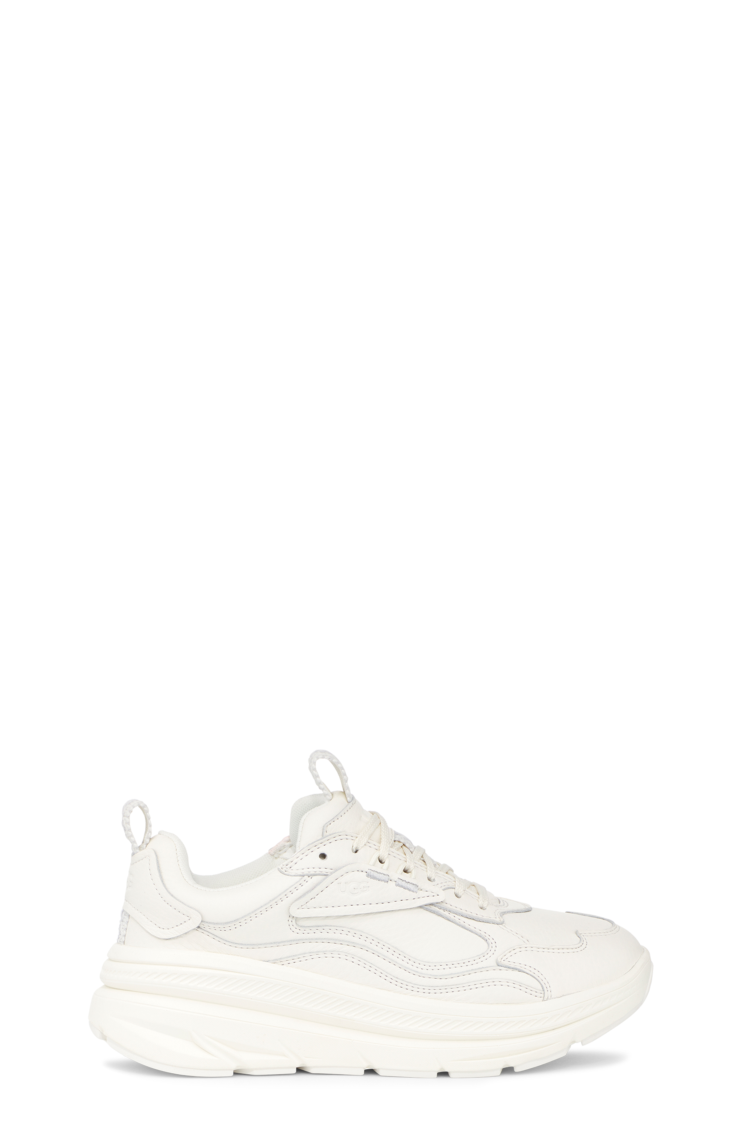 UGG Basket CA1 pour Femme in White, Taille 37, Cuir