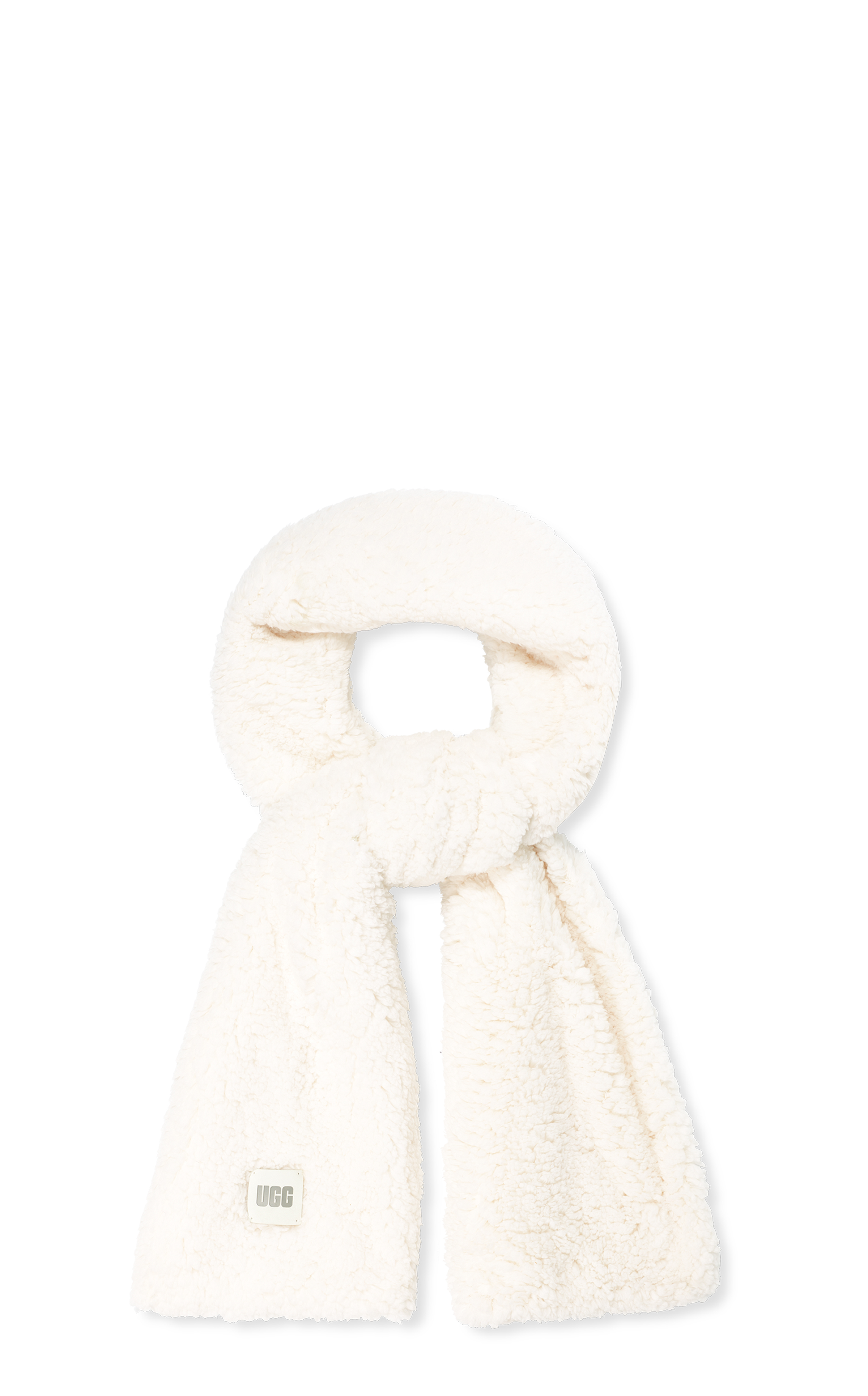 UGG FAUX FUR PULL THROUGH SCARF ホワイト UGG UGGfluff Oversized Scarf for Women | UGG® UK