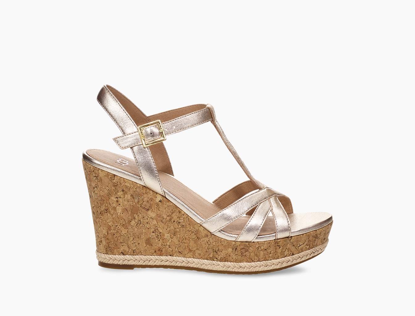 UGG Melissa Metallic Leather Wedge for Women | UGG® UK