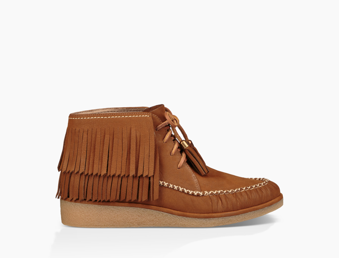 Ugg caleb leather wedge bootie hotsell