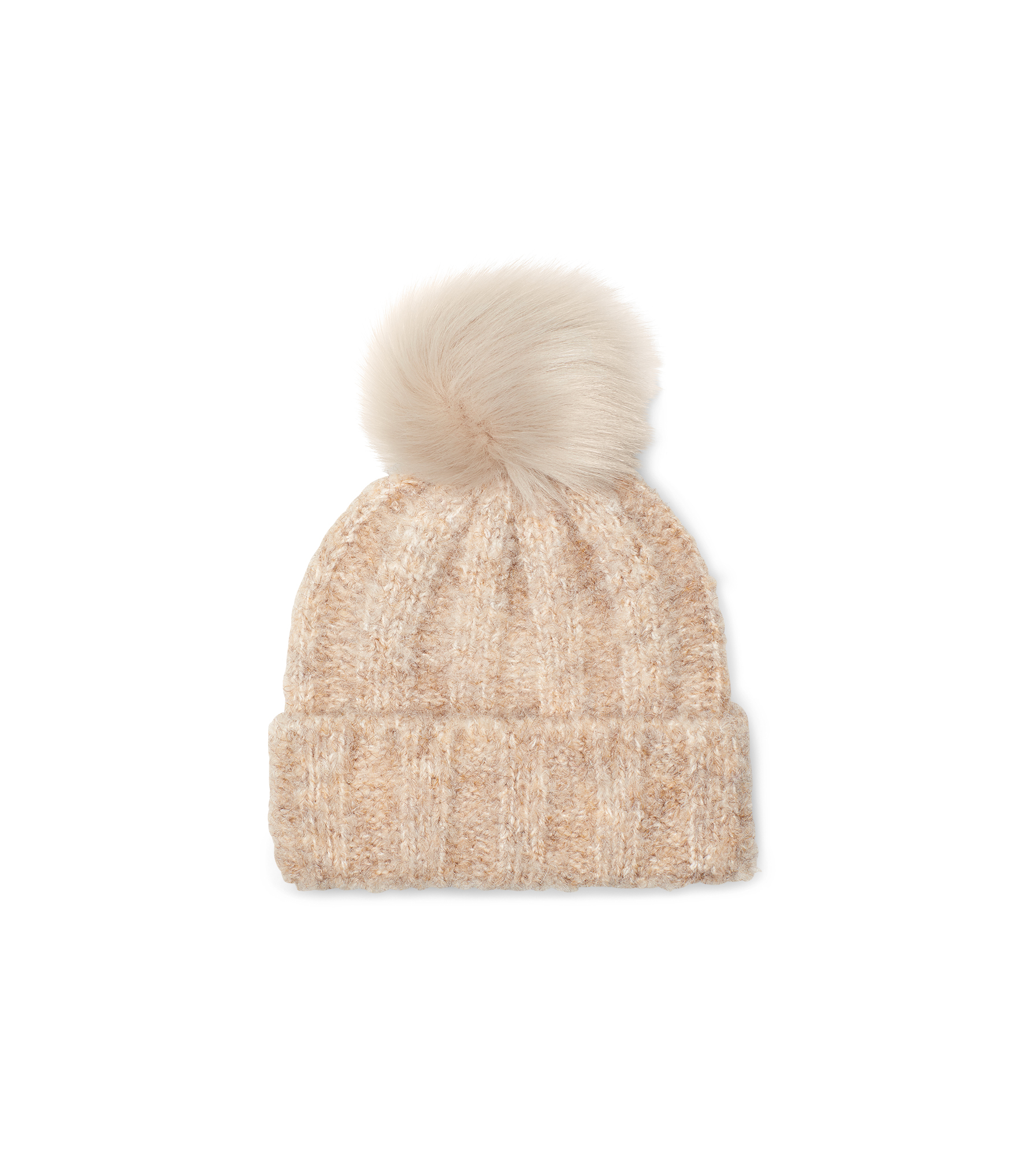UGG Boucle Knit Cuff Hat with Pom One Size NWT 000JW_9104_main main image 4