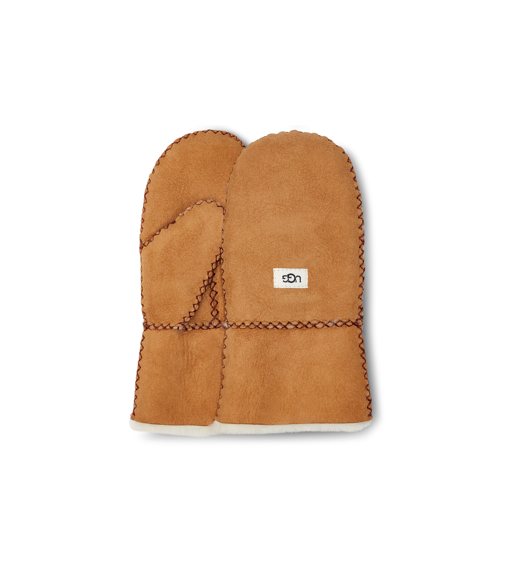 UGG Sheepskin Gants pour Bébé in Brown, Taille 2/4 YRS, Shearling