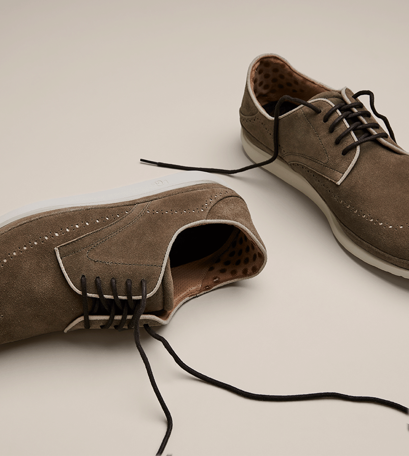 UGG® Cali Wing-Toe Derby Lace Up Shoes for Men | UGG® Spain display picture 1