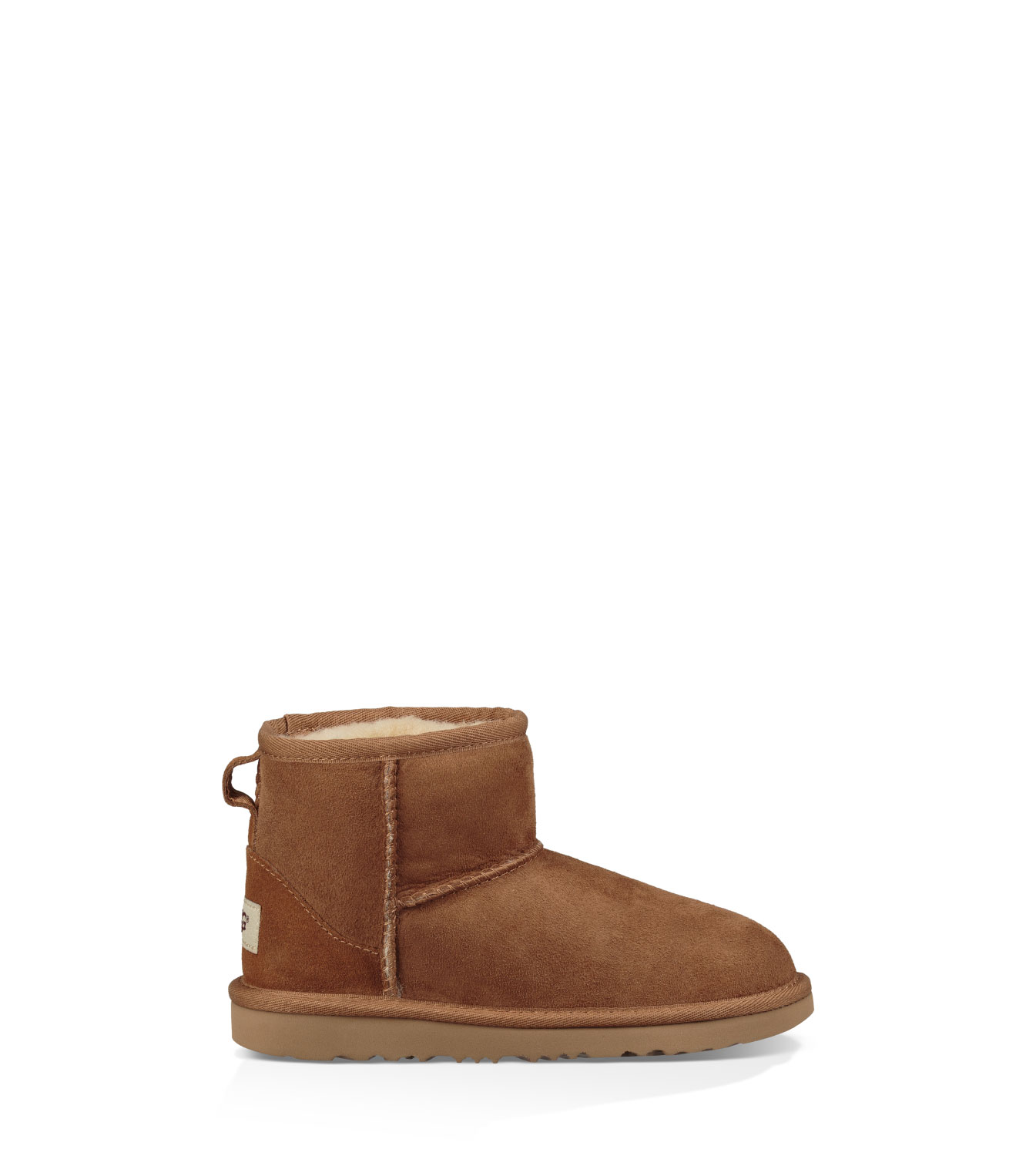 UGG Botte Classic Mini II pour Grand Enfant in Brown, Taille 33.5, Cuir