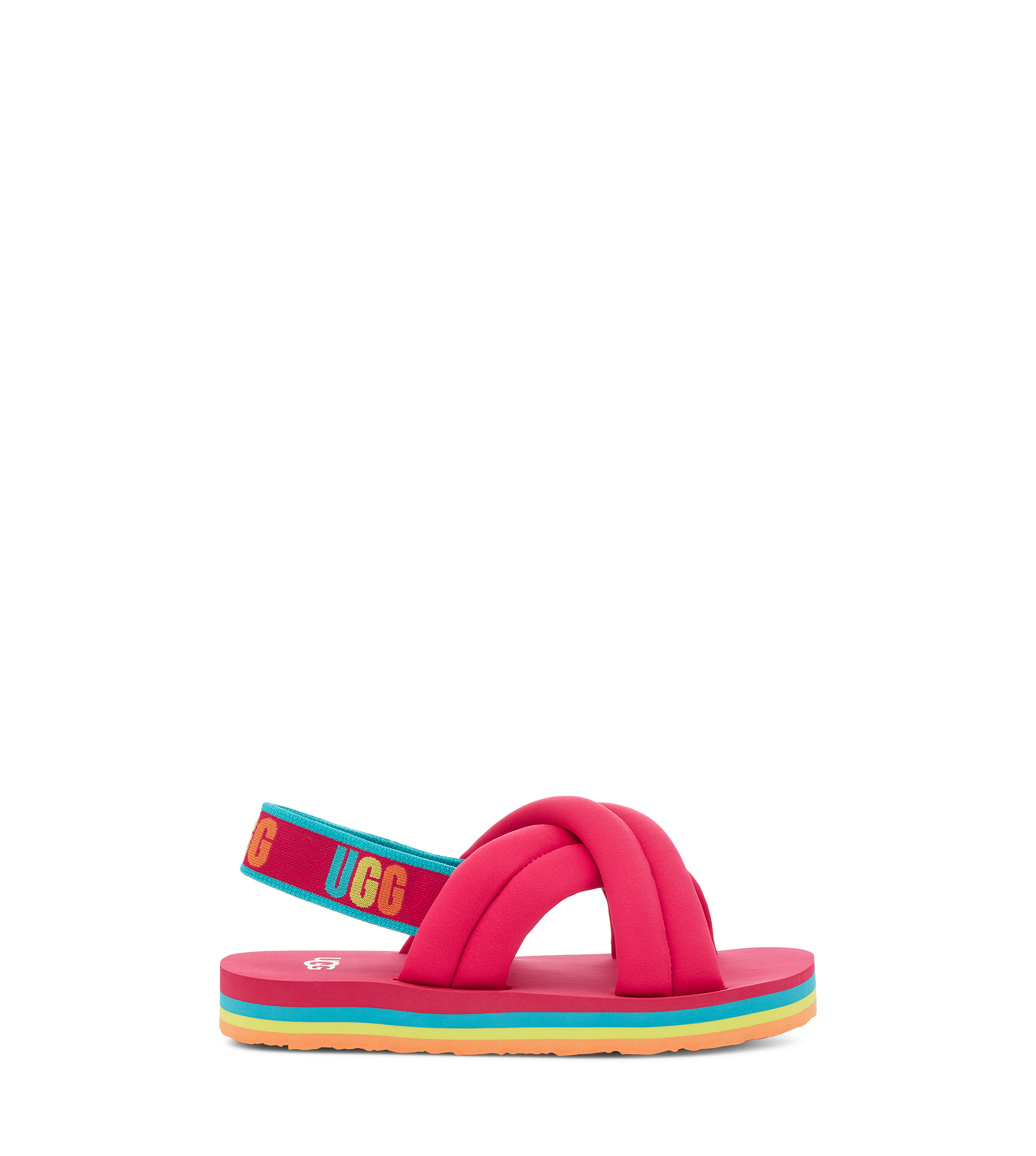 UGG Everlee Sandales in Rainbow, Taille 33.5