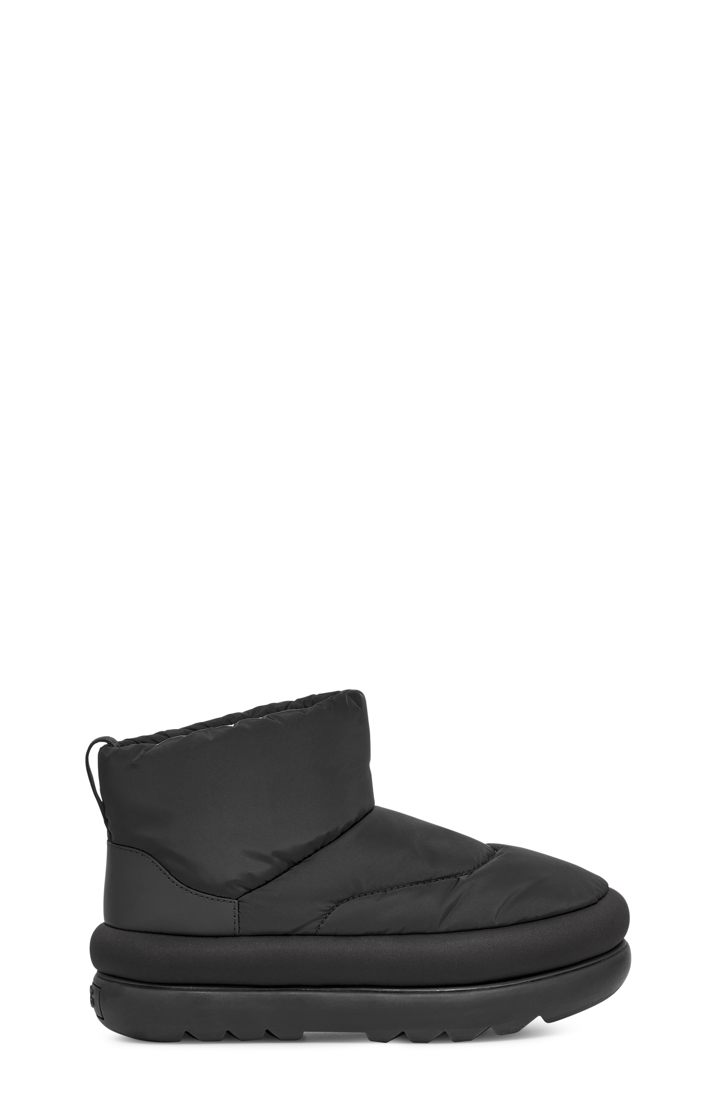 UGG Mini botte Classic Maxi pour Femme in Black, Taille 42, Textile