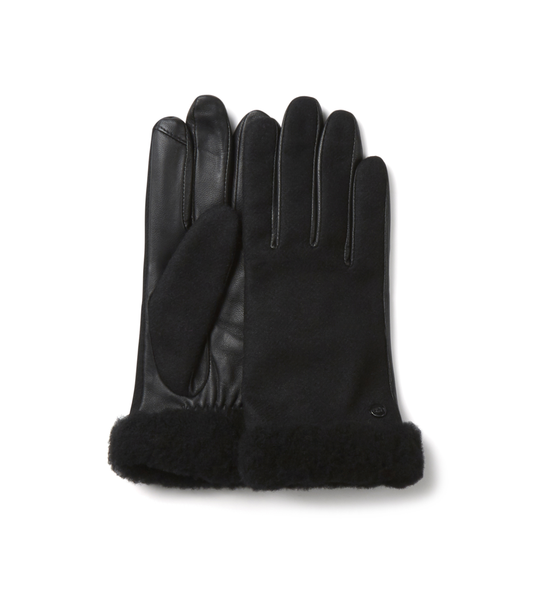 UGG® Fabric Leather Shorty Glove for Women | UGG® UK