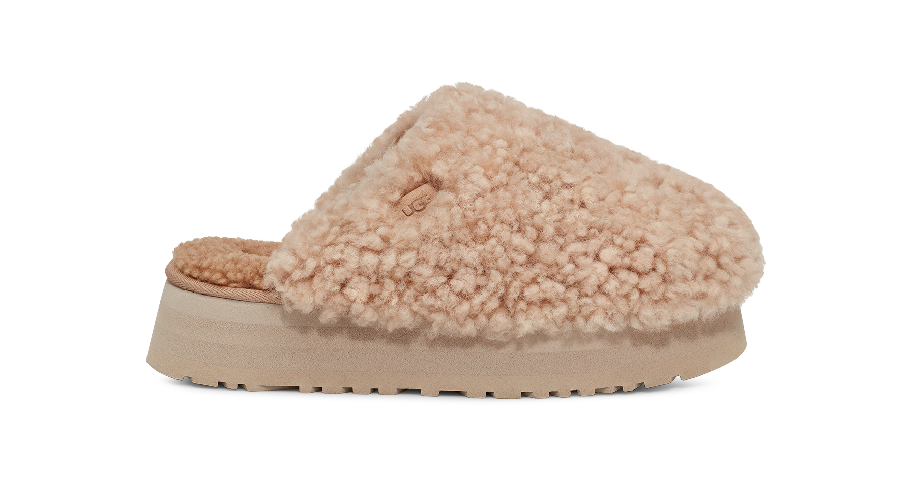 UGG Maxi Curly Platform Slipper for Women UGG® UK