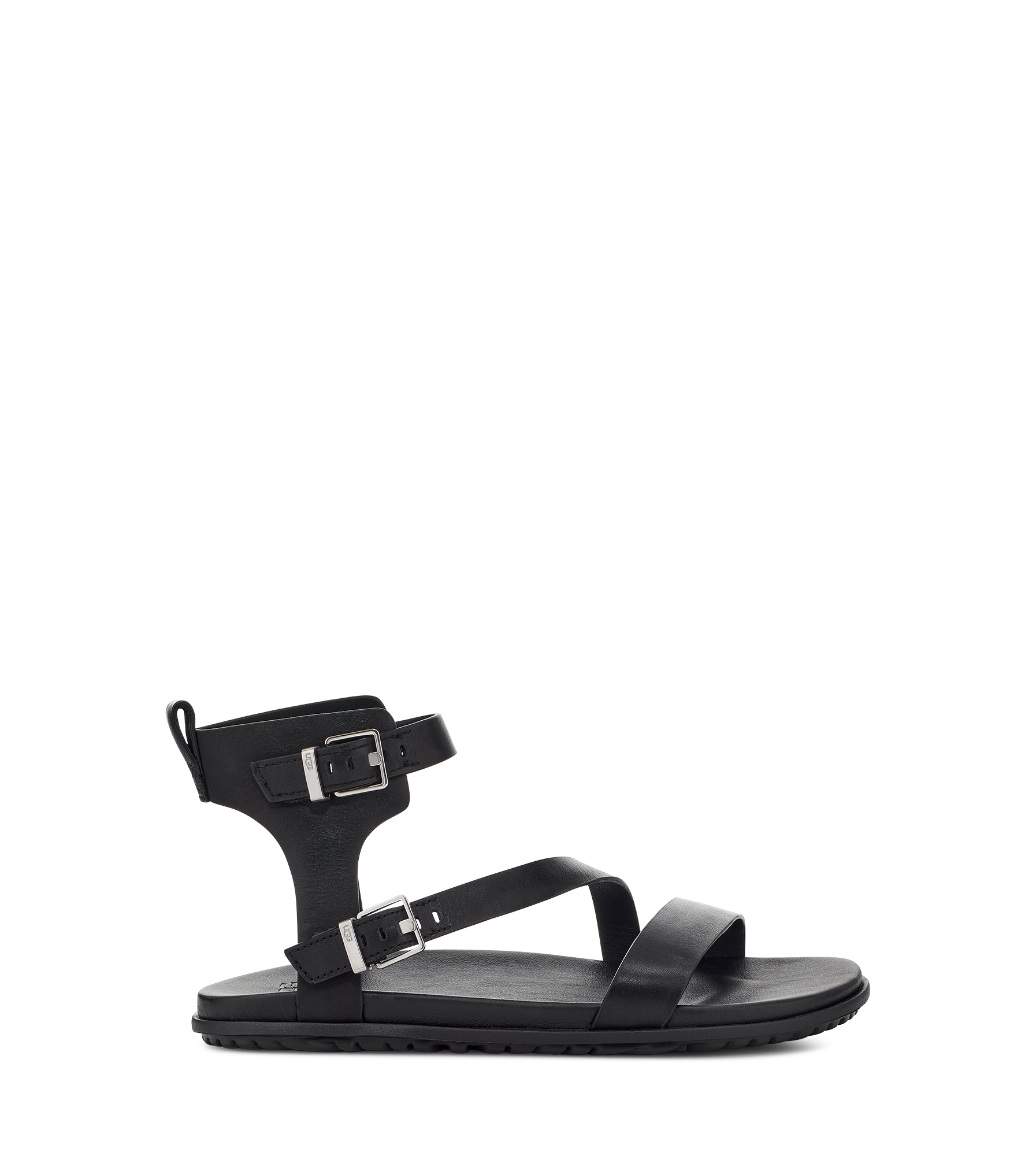 UGG Solivan Sandales in Black, Taille 36, Cuir