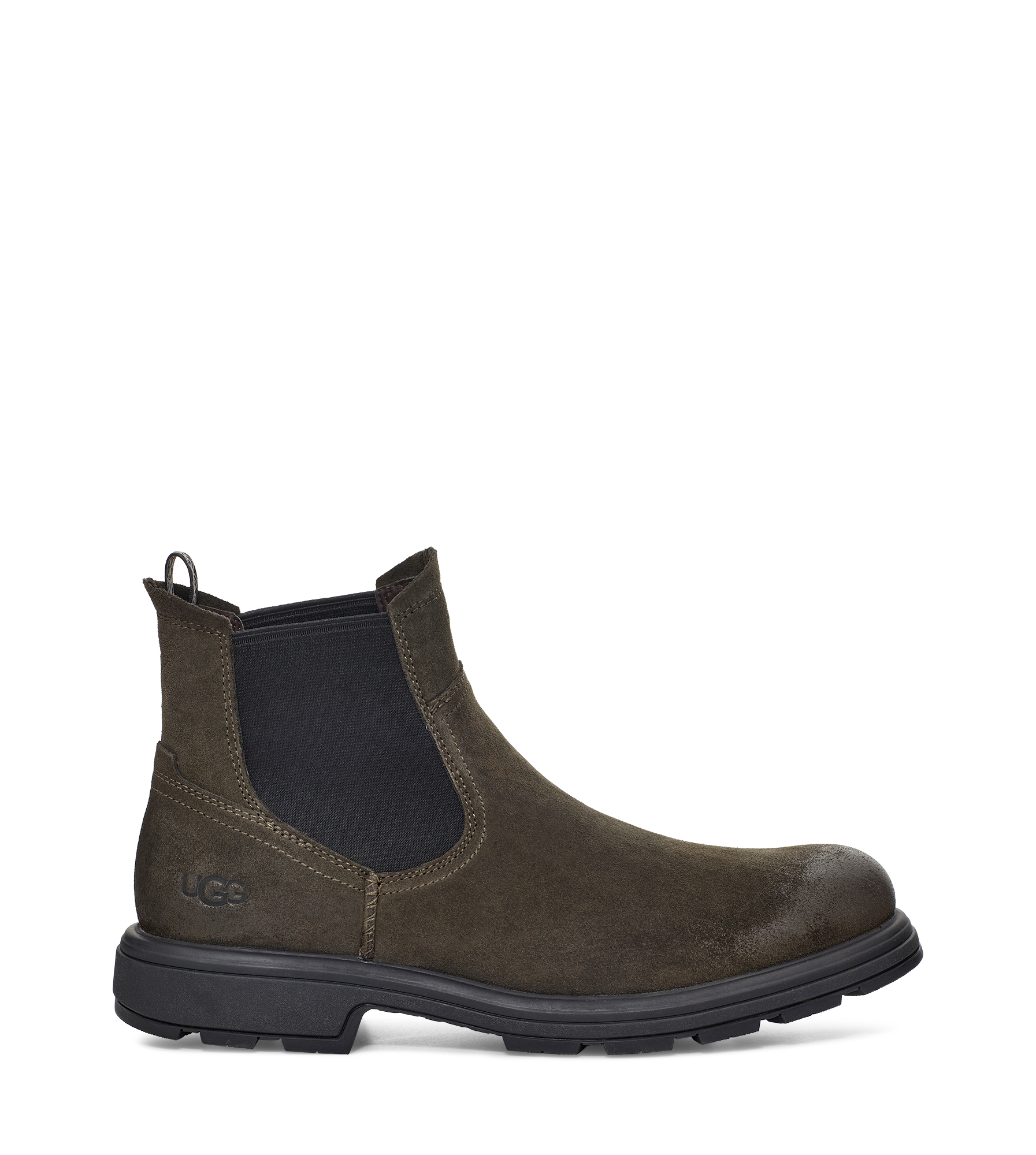 UGG Botte Chelsea Biltmore pour Homme in Dark Olive Suede, Taille 46