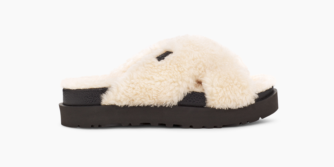 UGG®Fuzz Sugar Cross SlideforWomen | UGG® Europe