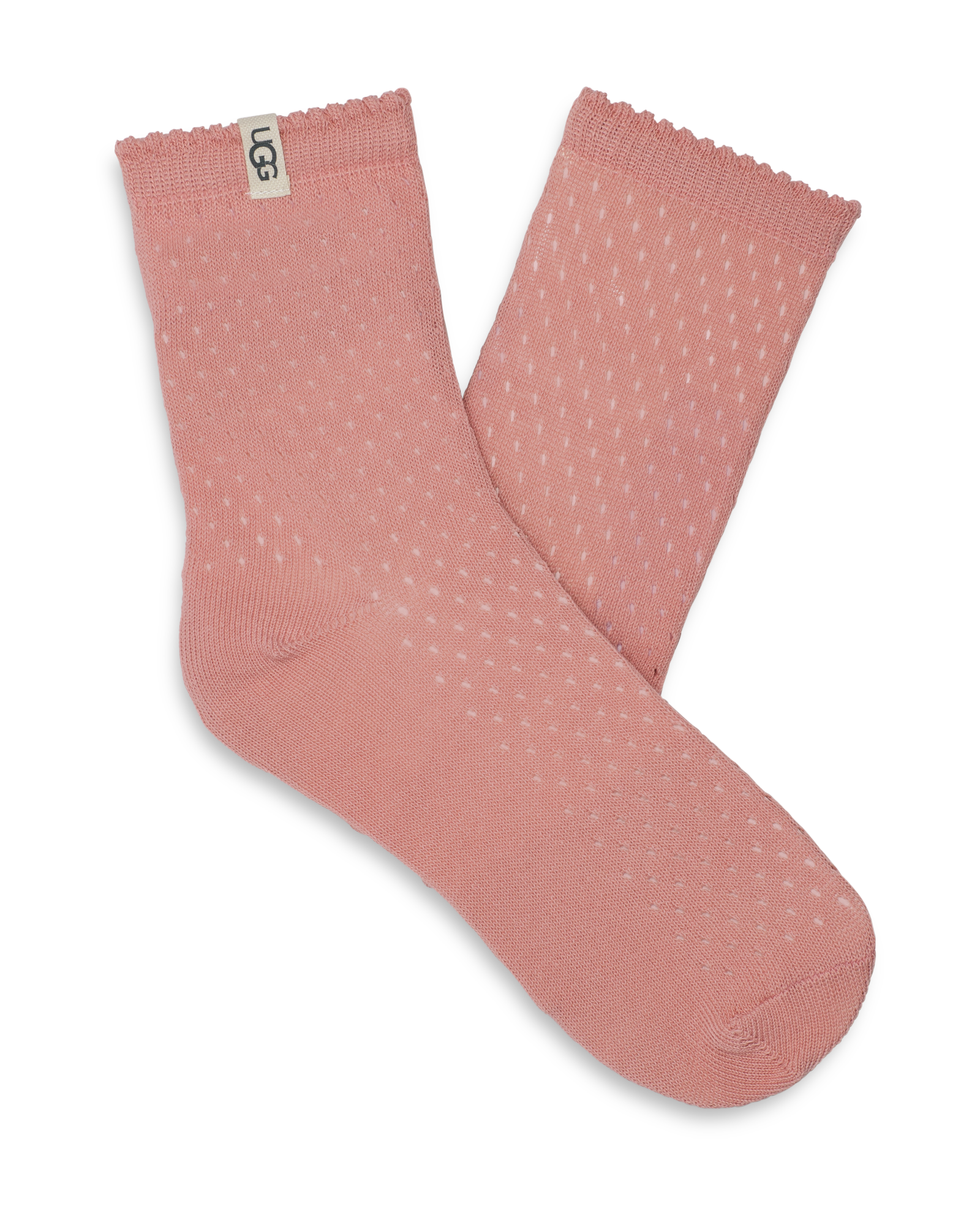 UGG Chaussette basse Adabella pour Femme in Desert Coral, Taille O/S