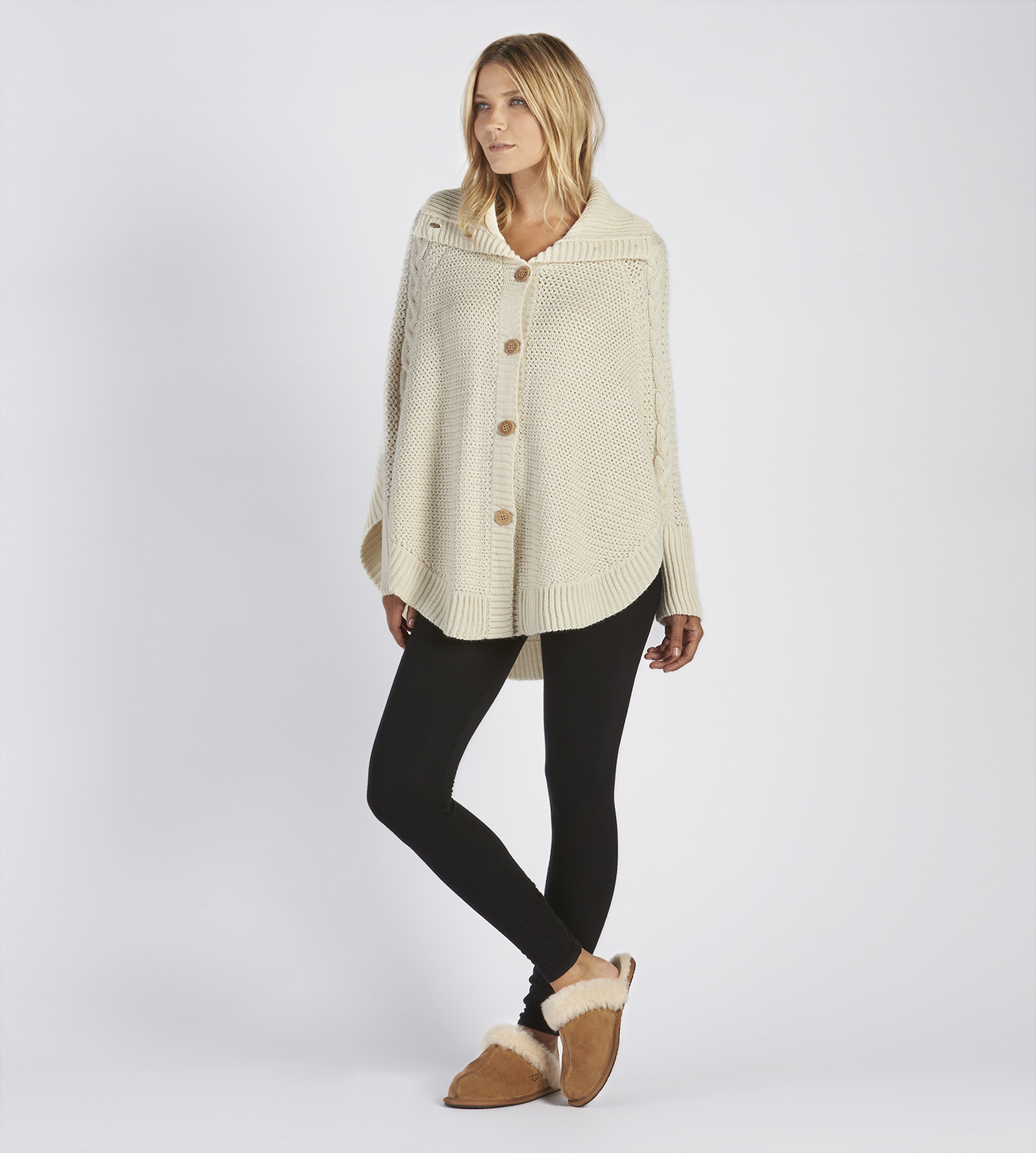 Ugg poncho sweater clearance
