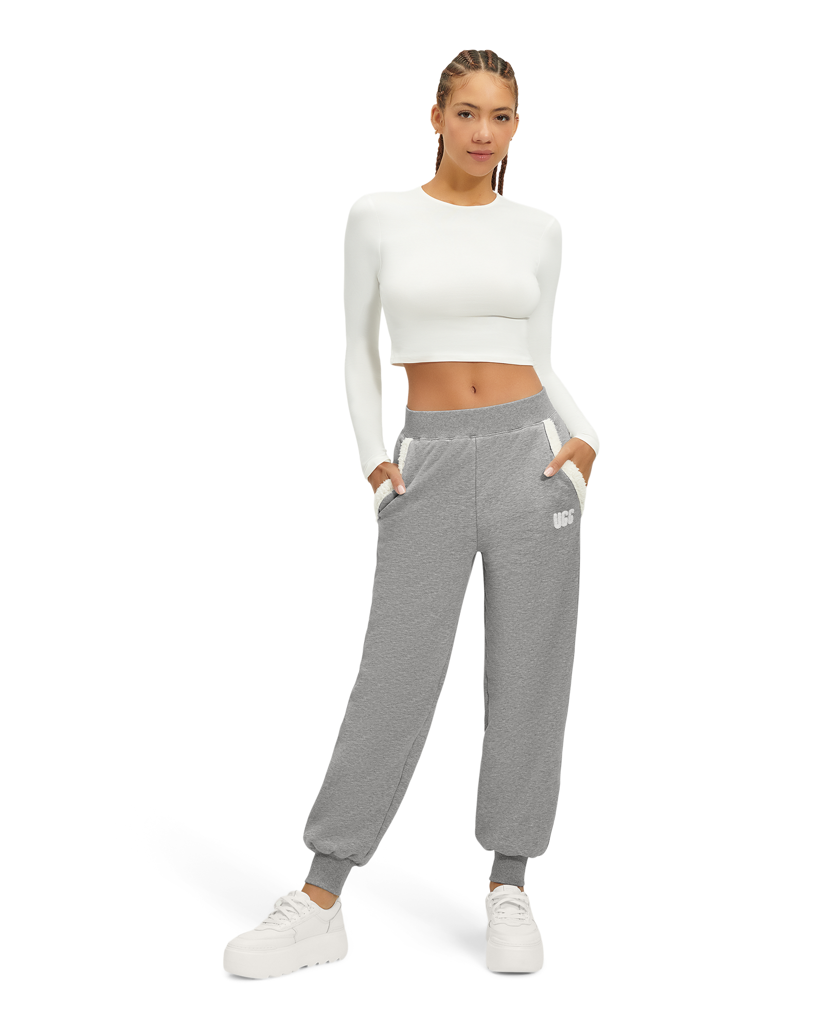 UGG® Pantaloni della tuta in pile accoppiato Daylin per Donna UGG® IT