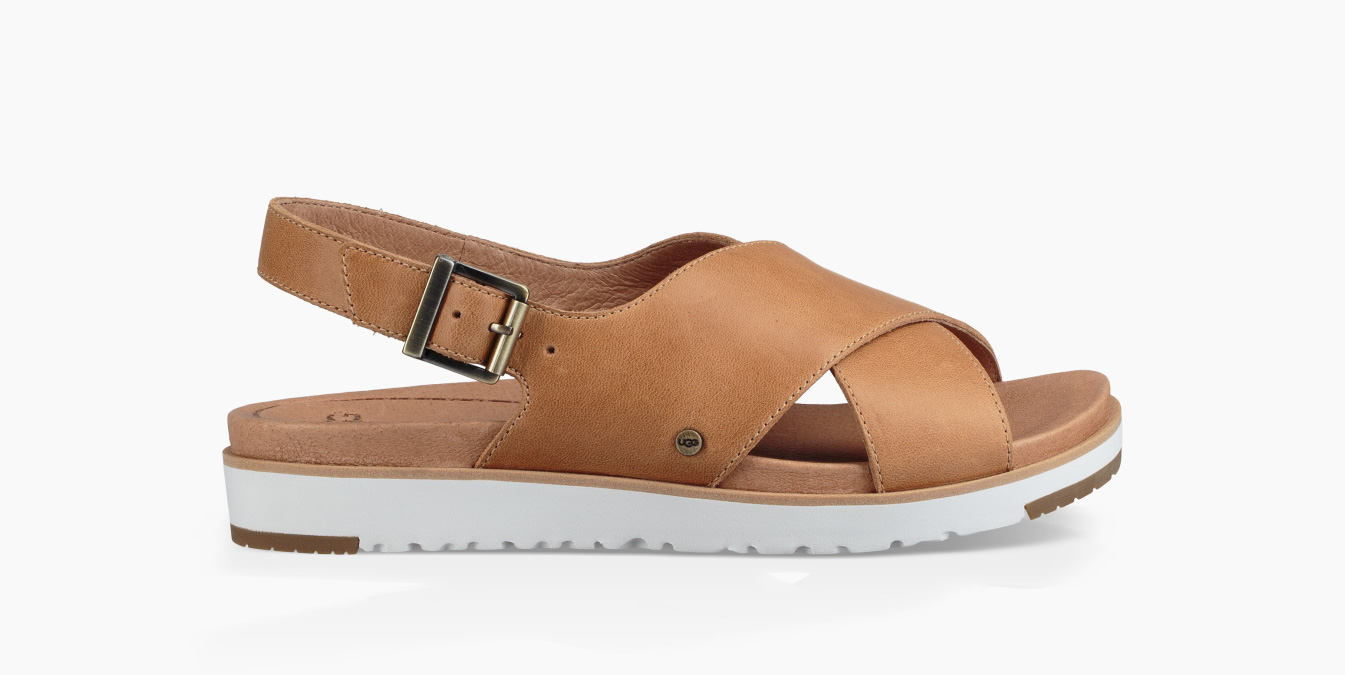 UGG Kamile Leather Sandal for Women | UGG® UK