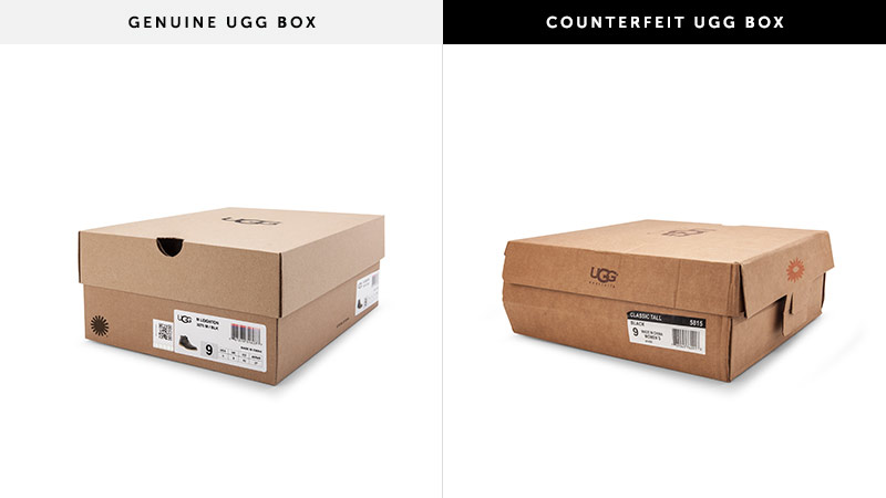 Box Quality Counterfeit Information