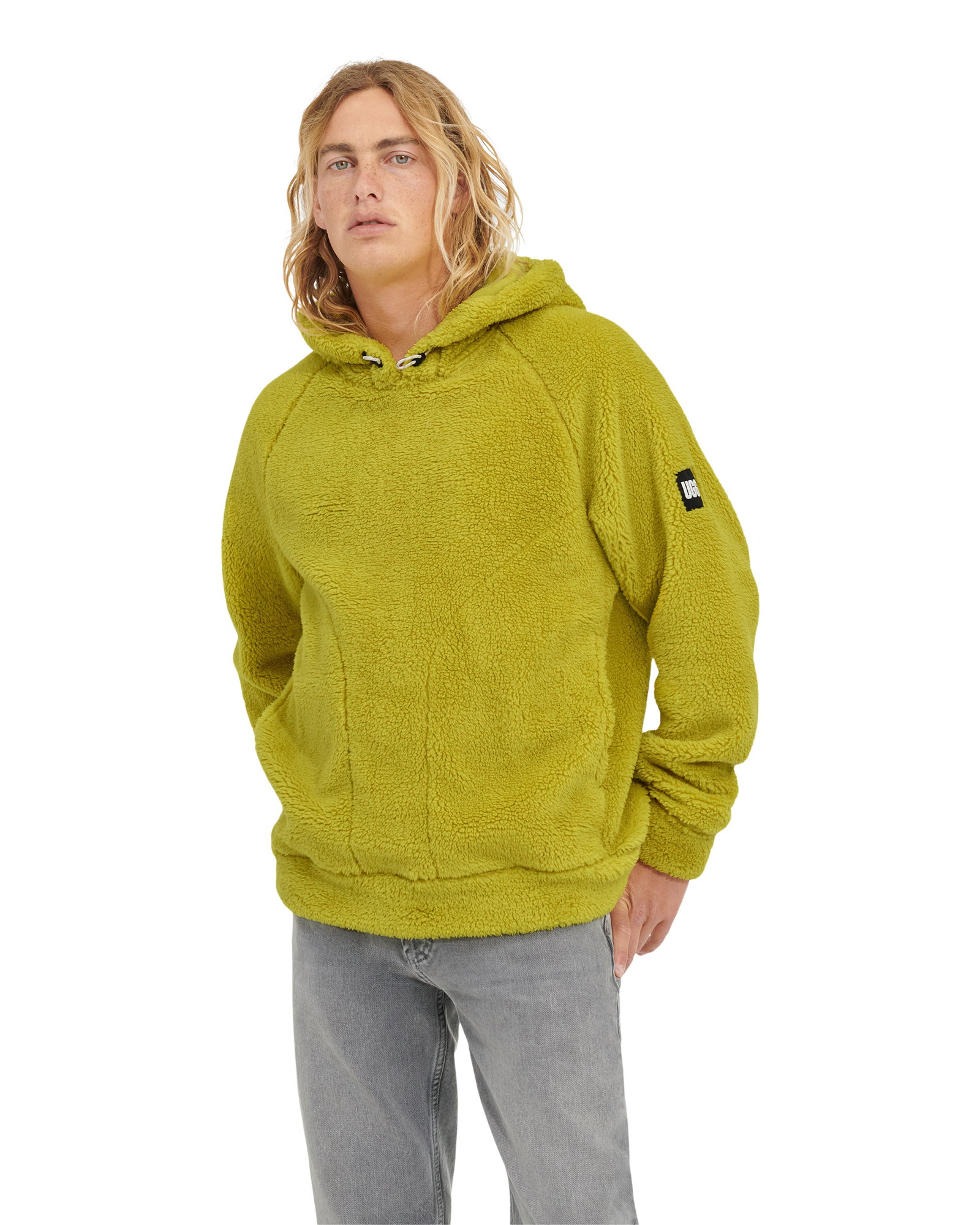 Yellow sherpa hotsell hoodie