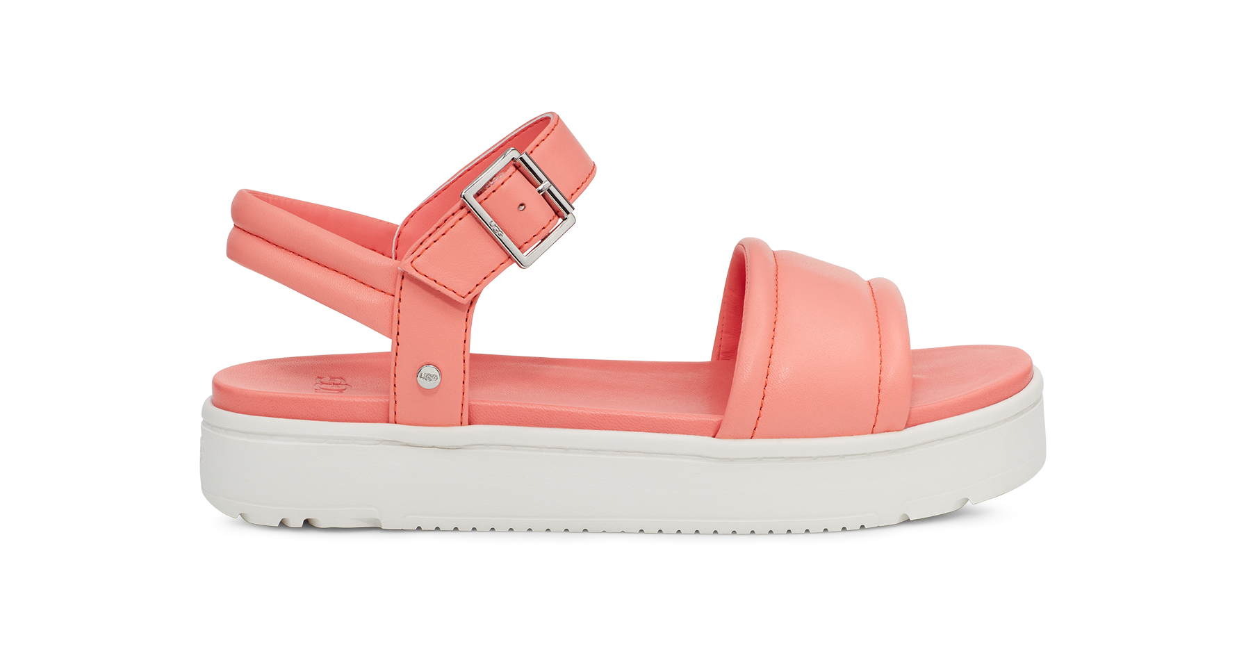 Ugg Women's Zayne Ankle Strap Sandal, Starfish Pink Leather, 8.5