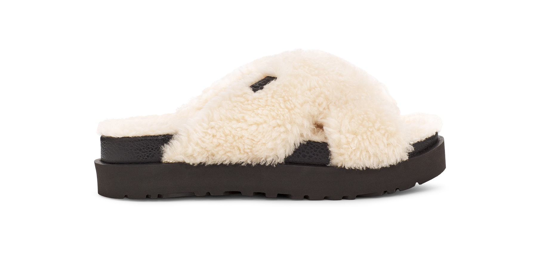 Fuzz Sugar Cross Slide Sandal | UGG