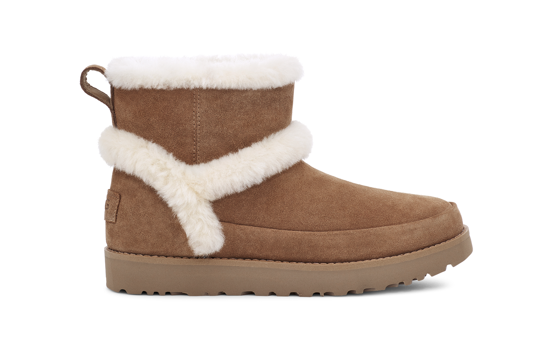 Classic Mini Fluff Spill Seam Boot UGG