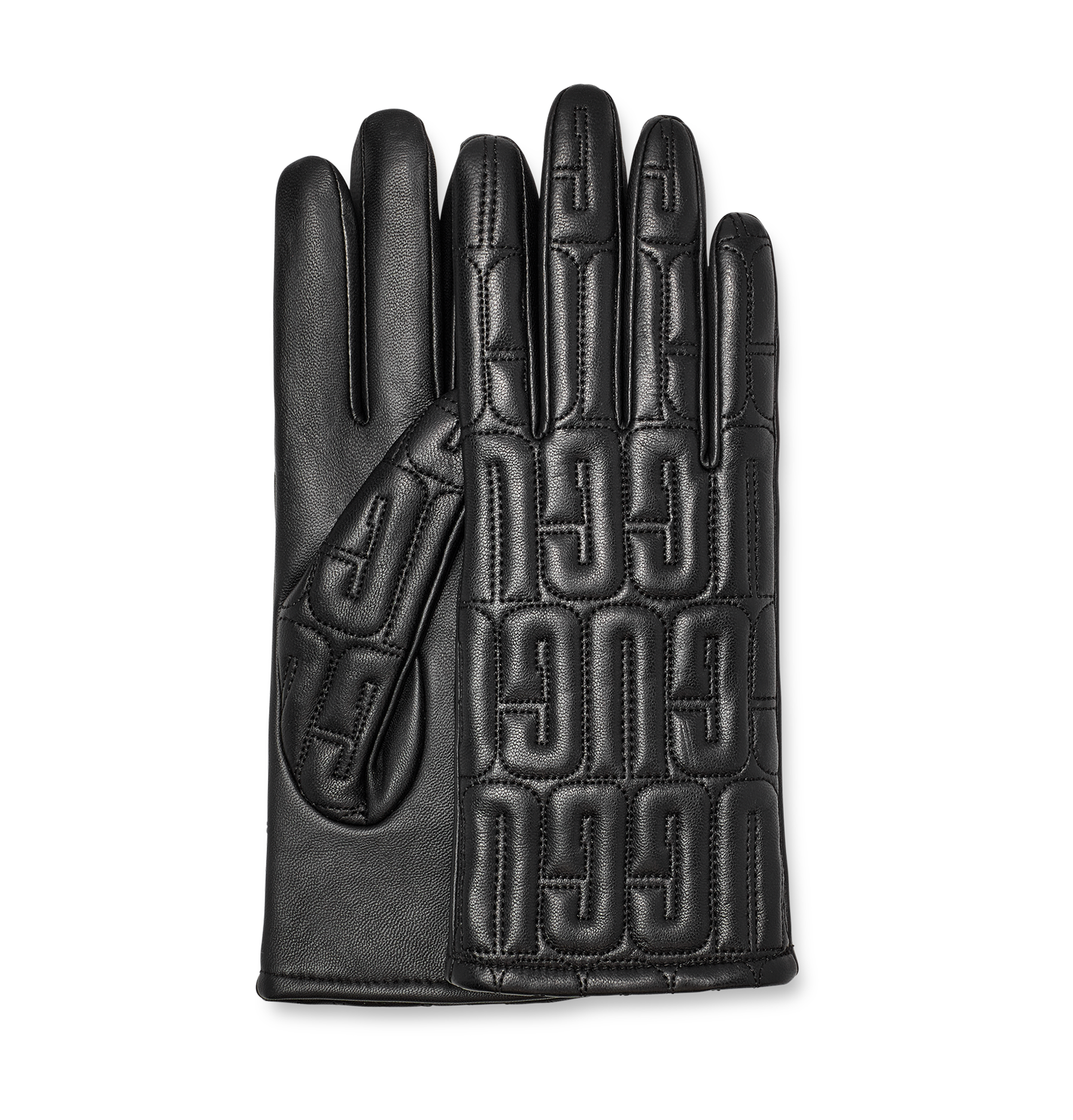 激安店舗 UGG® Leather Quilted Logo Glove for Women | UGG® 小物