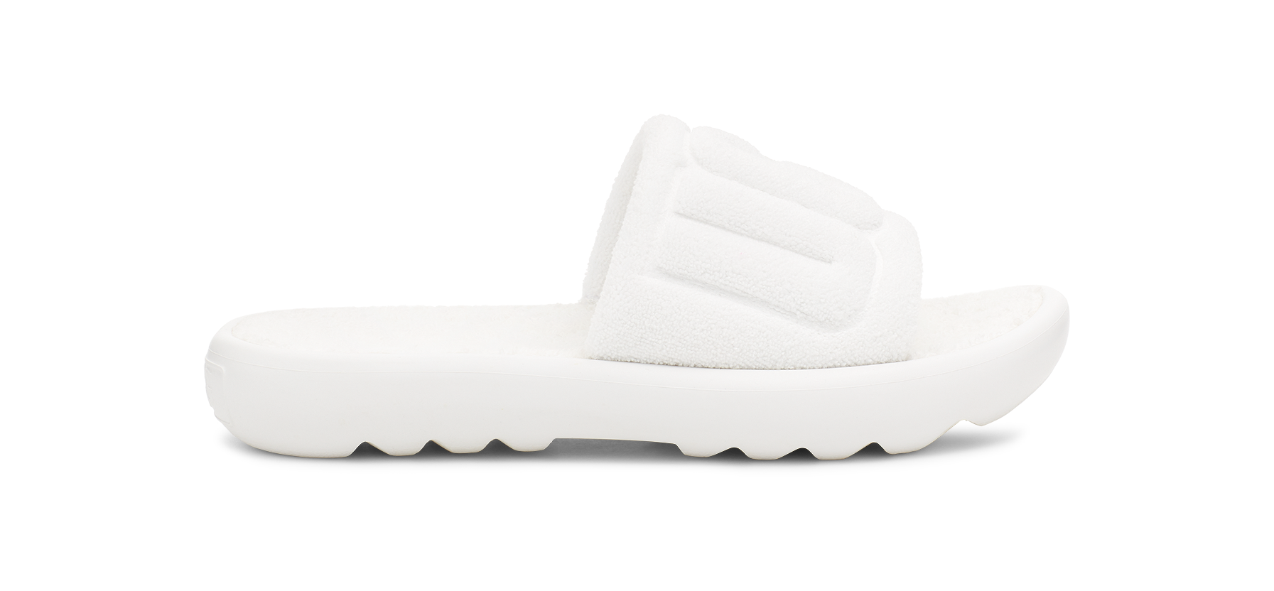 サンダル・ミュール UGG MINI SLIDE BRIGHT WHITE UGG - アグ UGG 【大人もOK】キッズ サンダル K SPORT YEAH