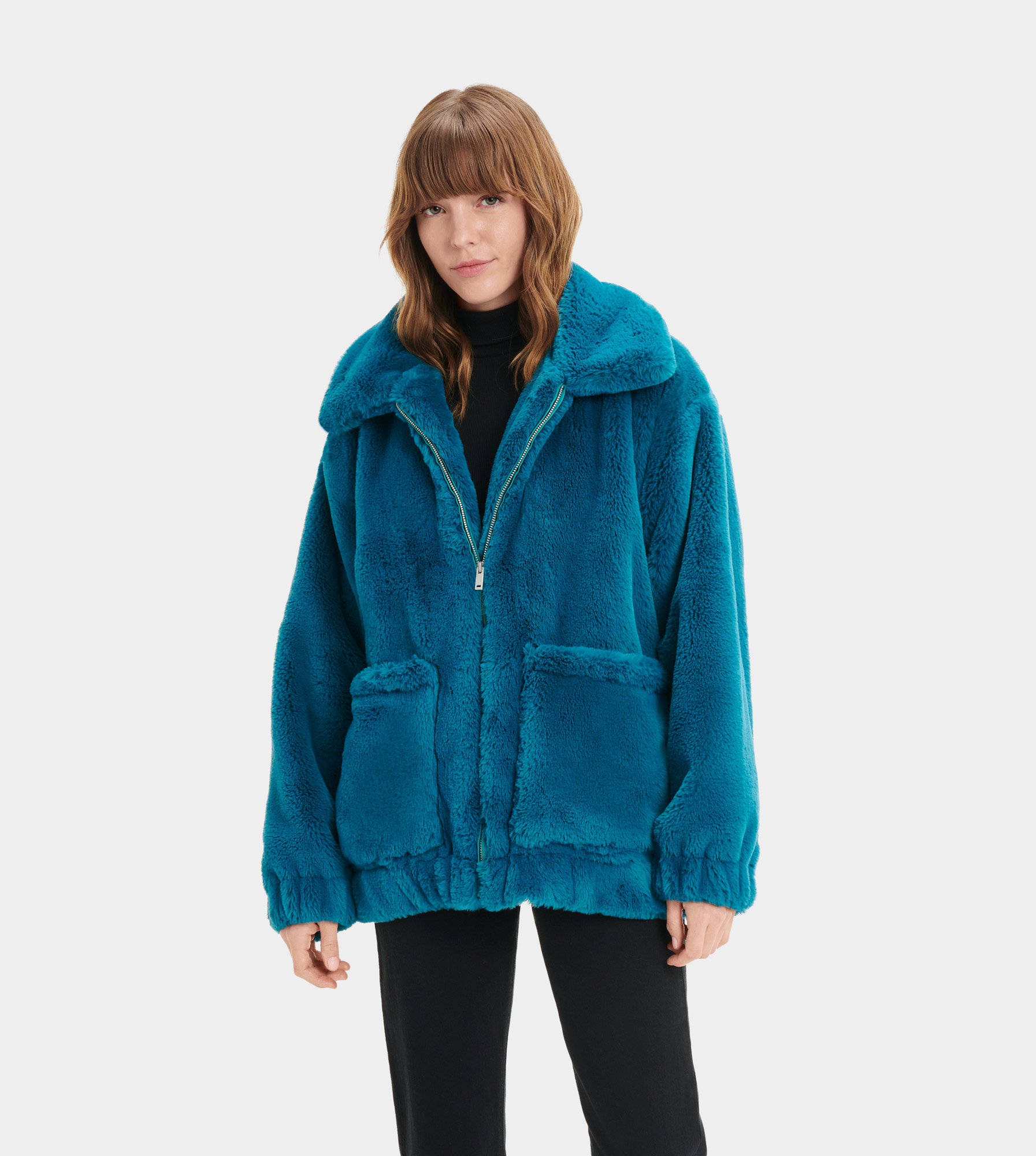 ugg fuzzy jacket