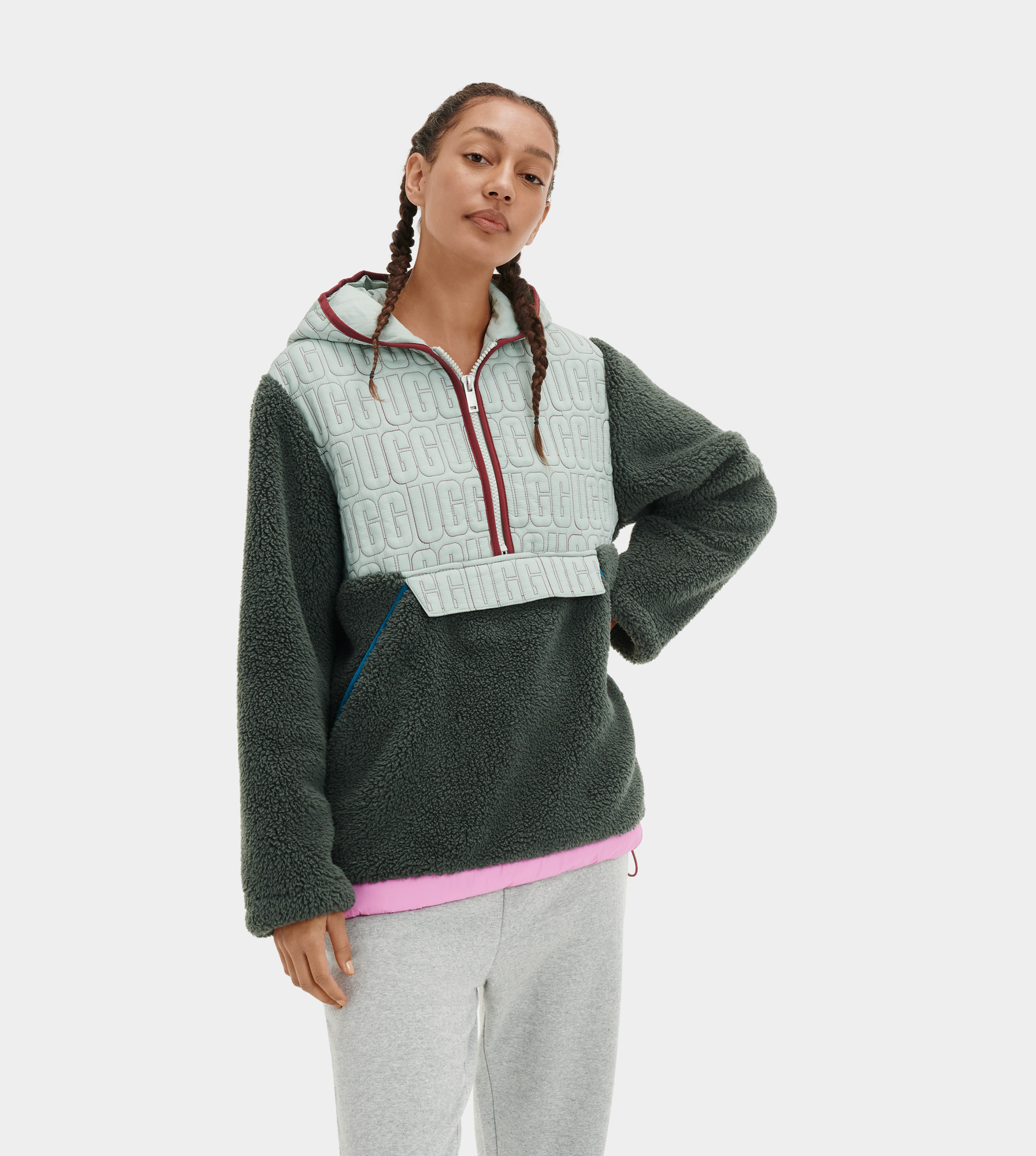 Ugg iggy online sherpa pullover
