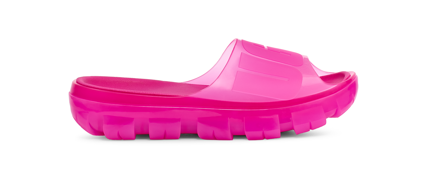 Clear slide on sandals on sale