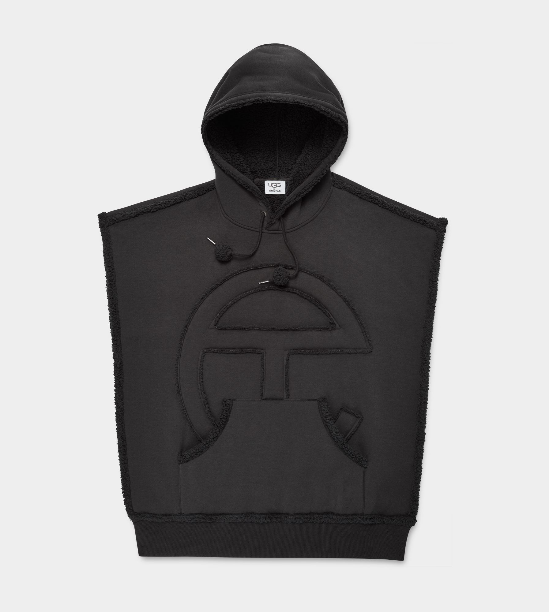トップス UGG X TELFAR SIDELESS HOODIE Telfar Sideless Hoodie in Chestnut – SVRN