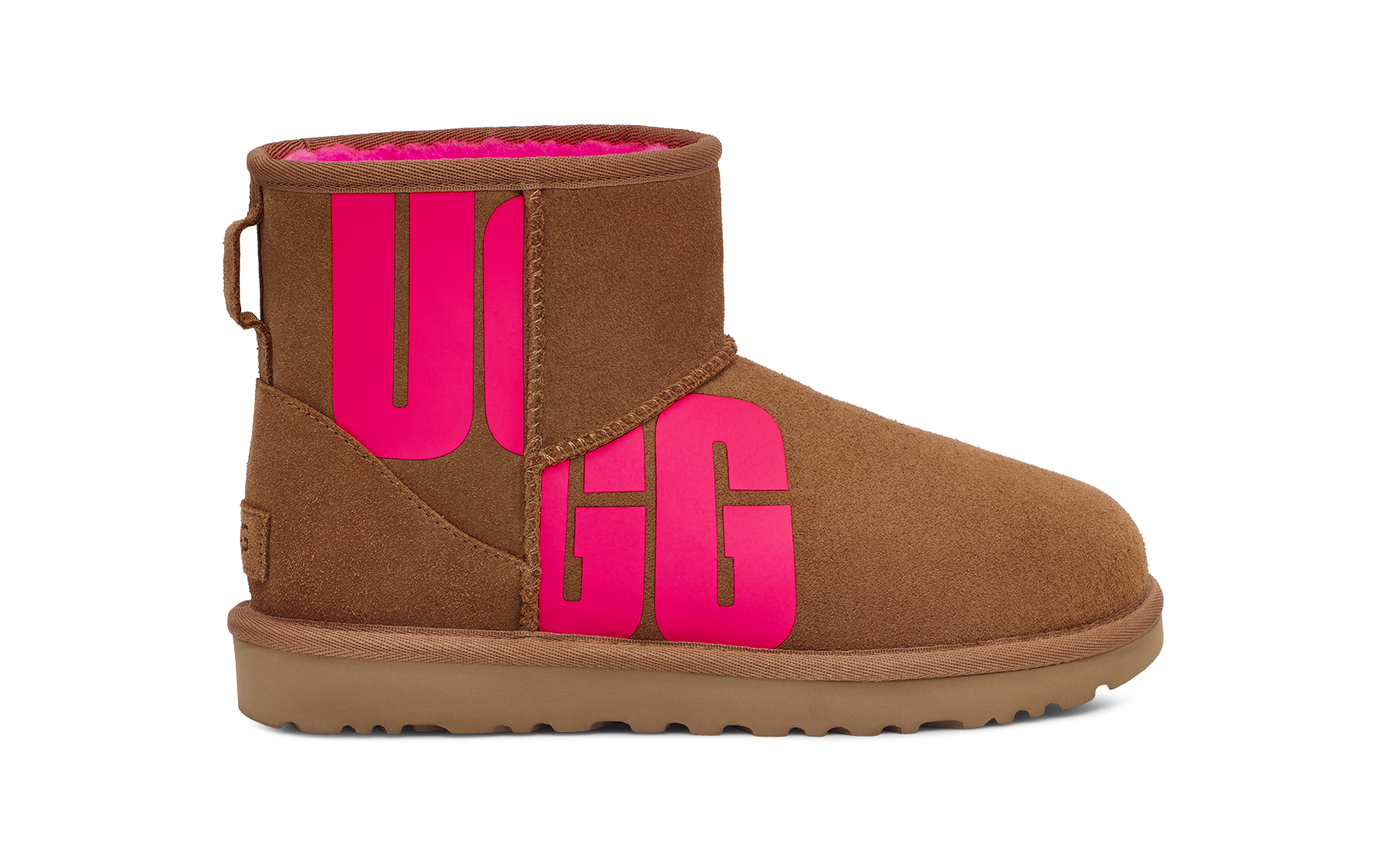 Brown and hotsell pink uggs