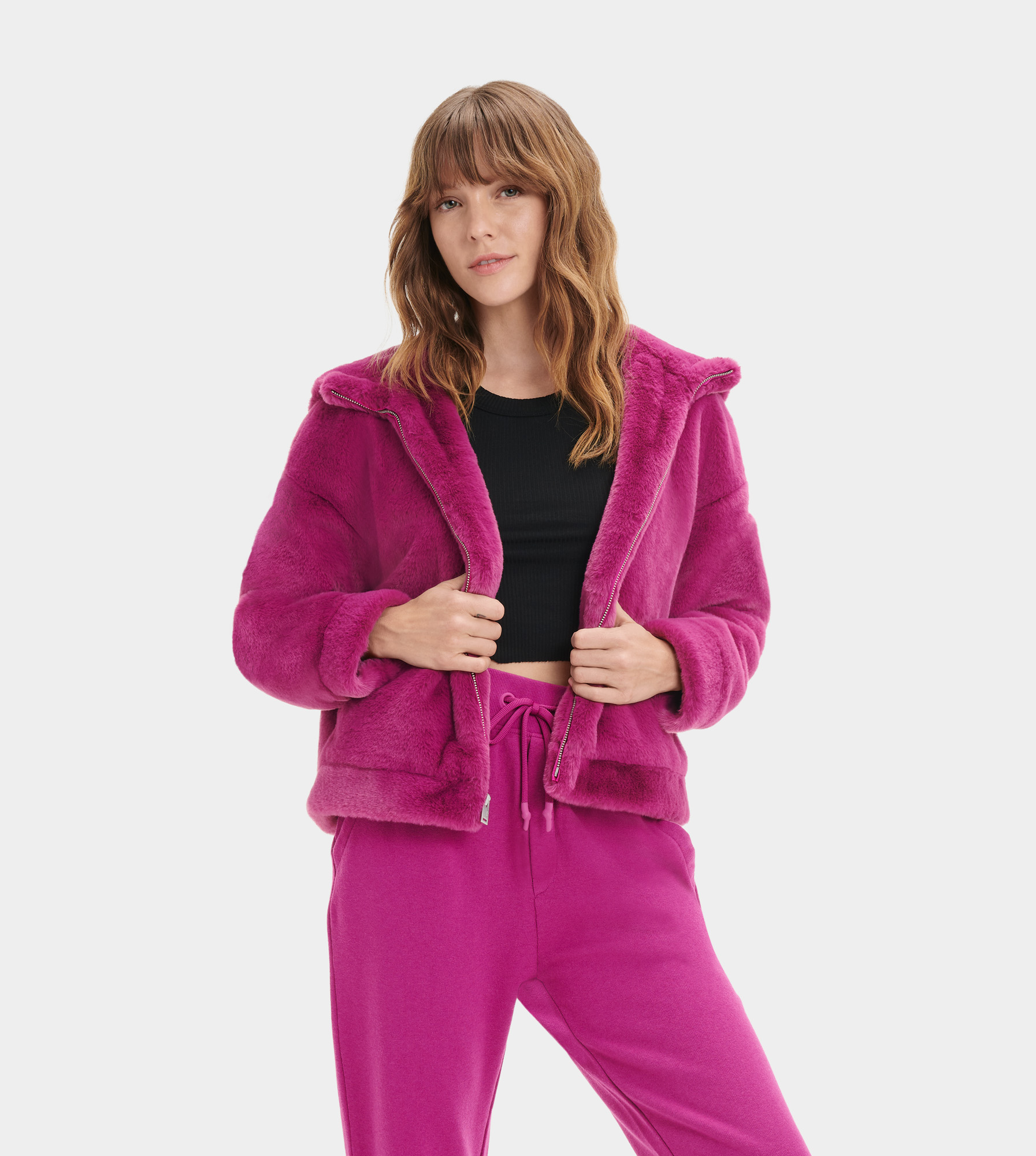 Mandy Faux Fur Hoodie | UGG