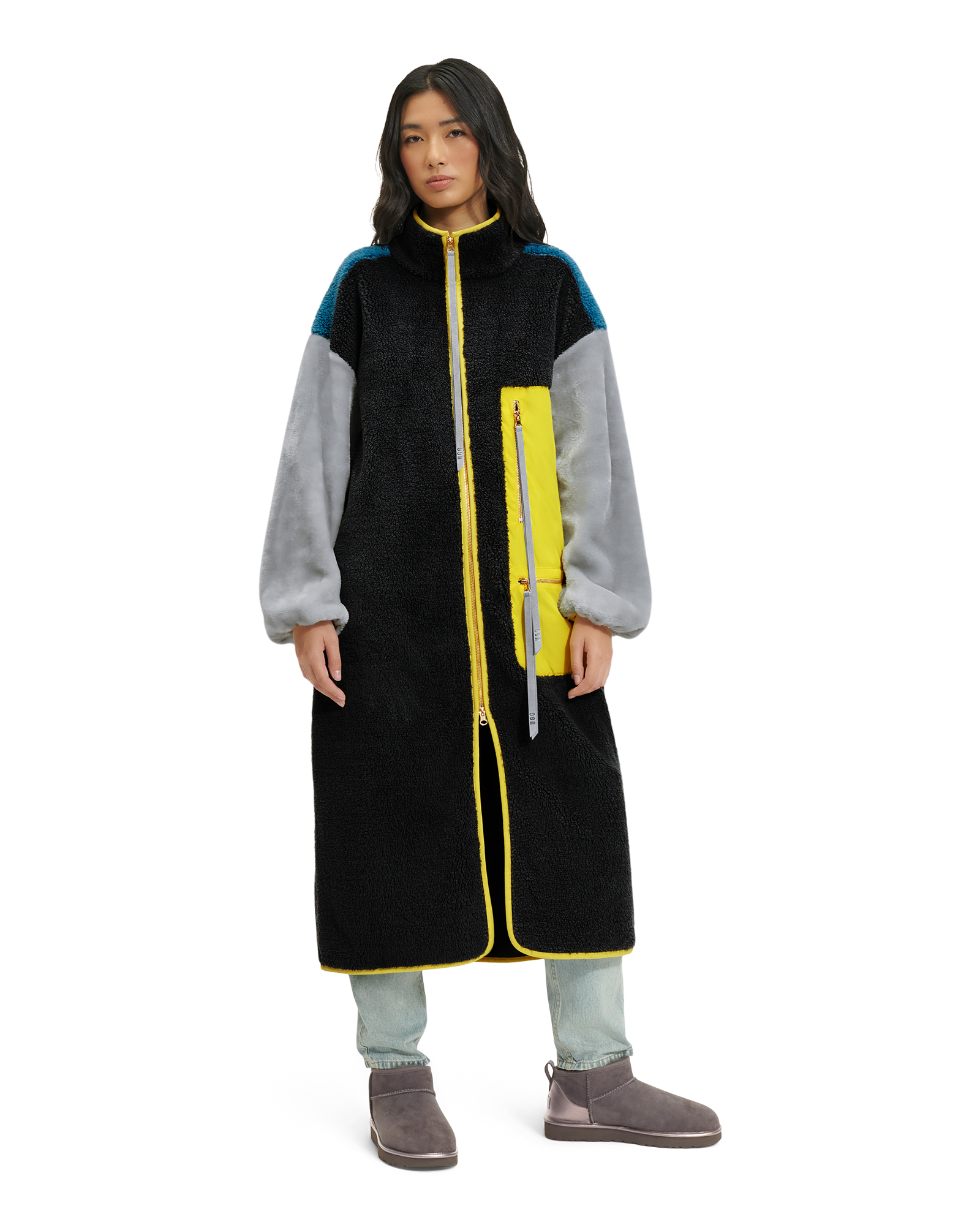 Marlene Sherpa Jacket Long | UGG®
