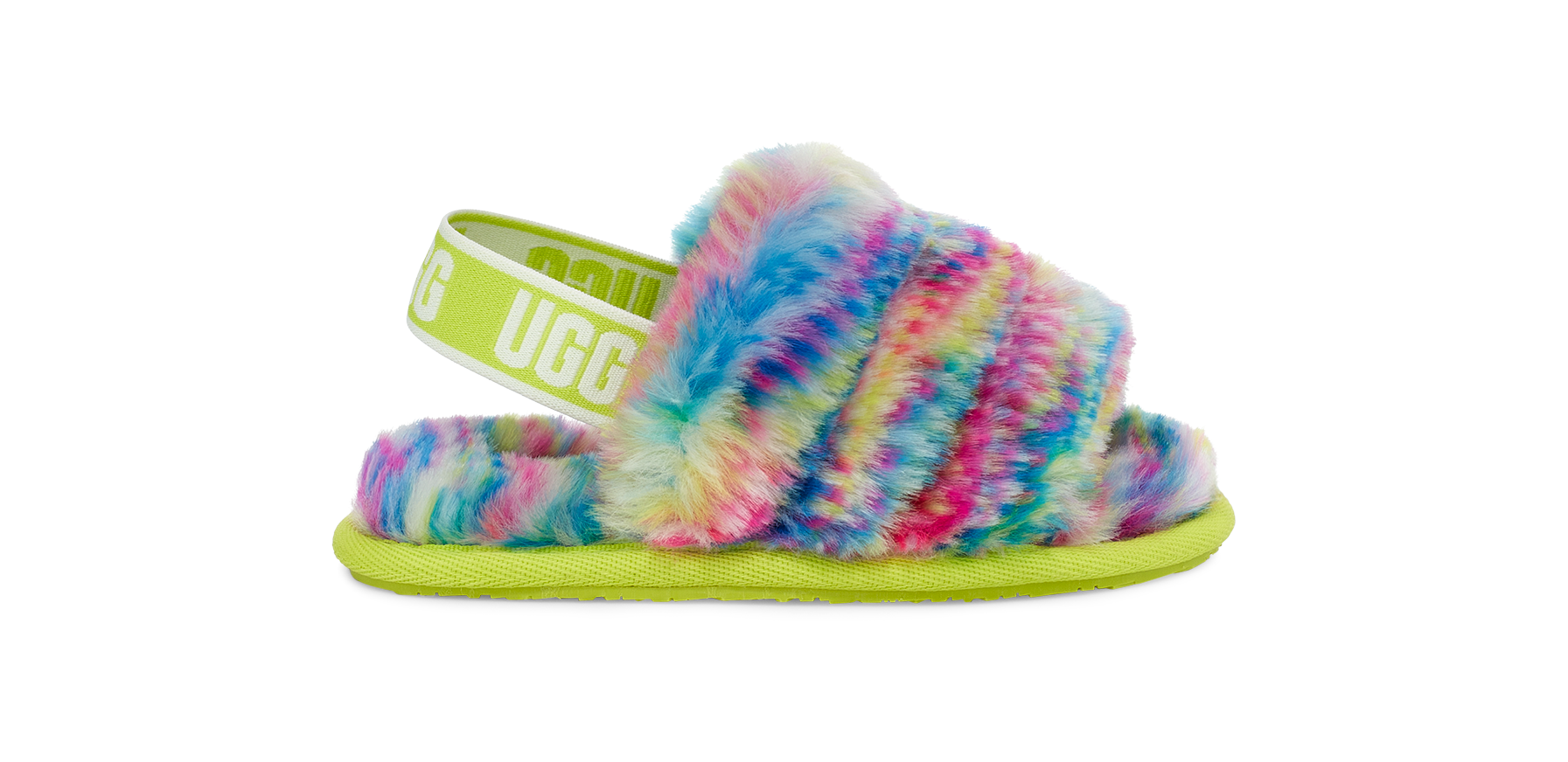UGG カラフルファーサンダル Fluff Yeah Pixelate 1125007-WHT_1.png?_s=RAABAB0